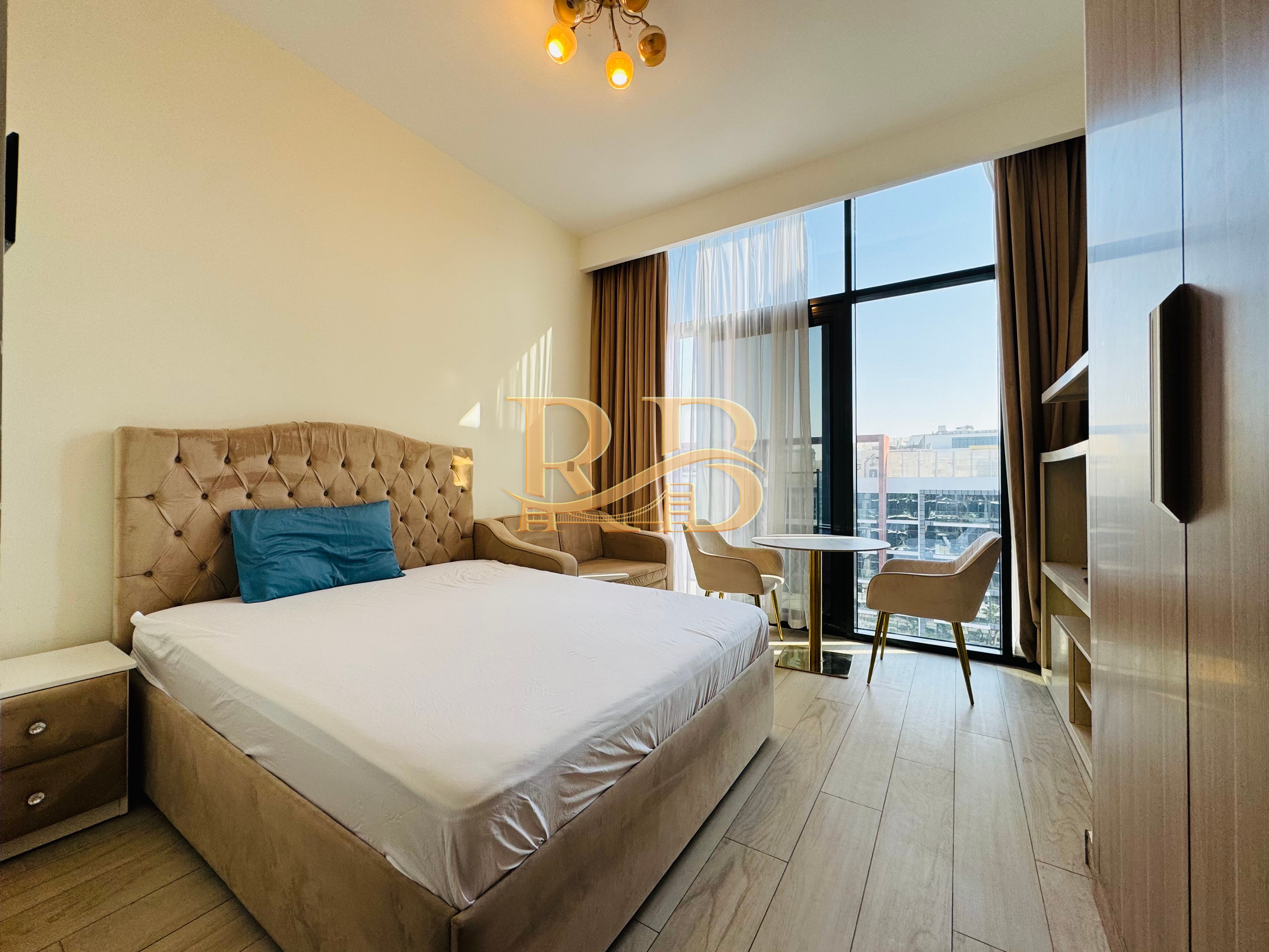 Stunning Furnished Studio || Boulevard View || 4 Cheques & Ready to Move