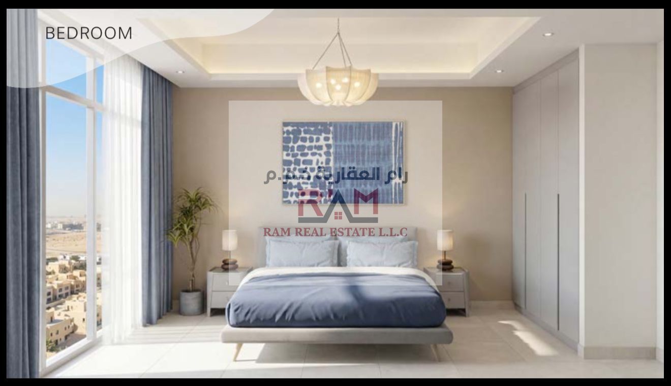 Apartment for sale in Amwaj project, one bedroom and living room, excellent size