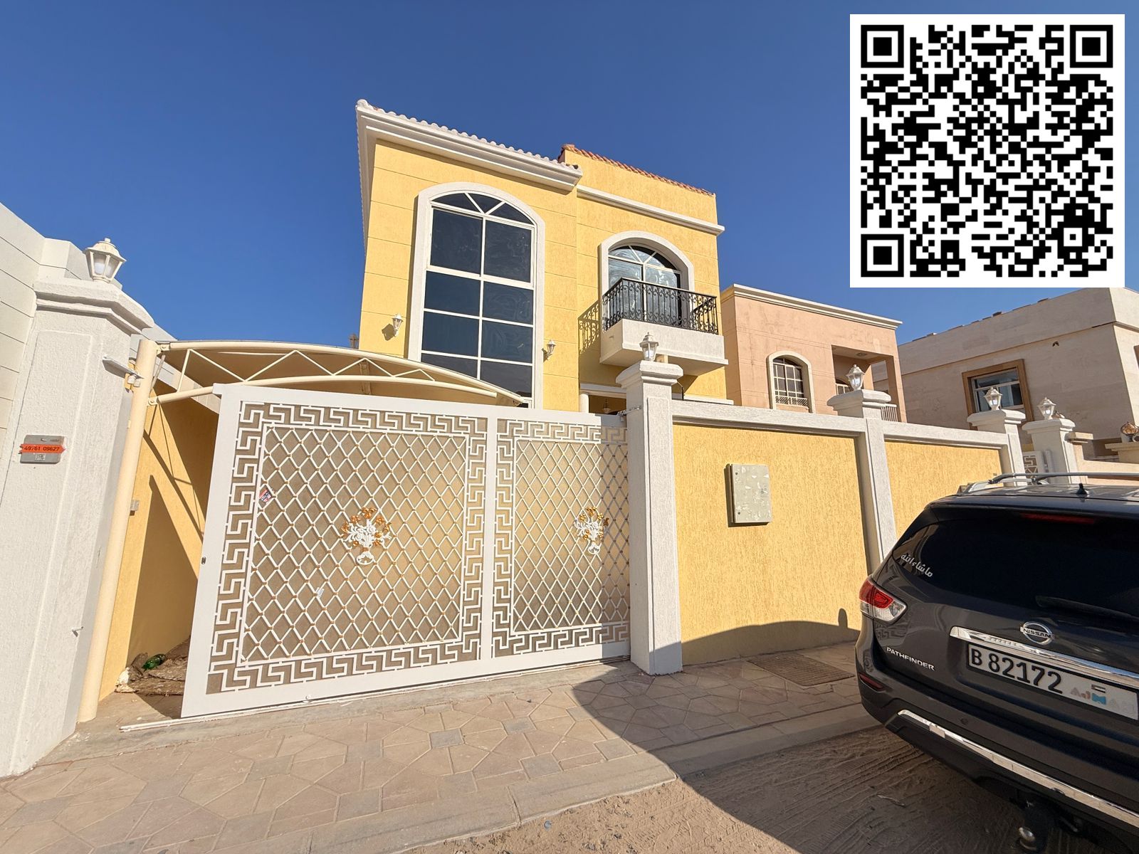 For Sale | Luxury Villa in Ajman – 3,200 sq. ft – 5 Master Bedrooms + 2 Living Rooms + Majlis – Freehold