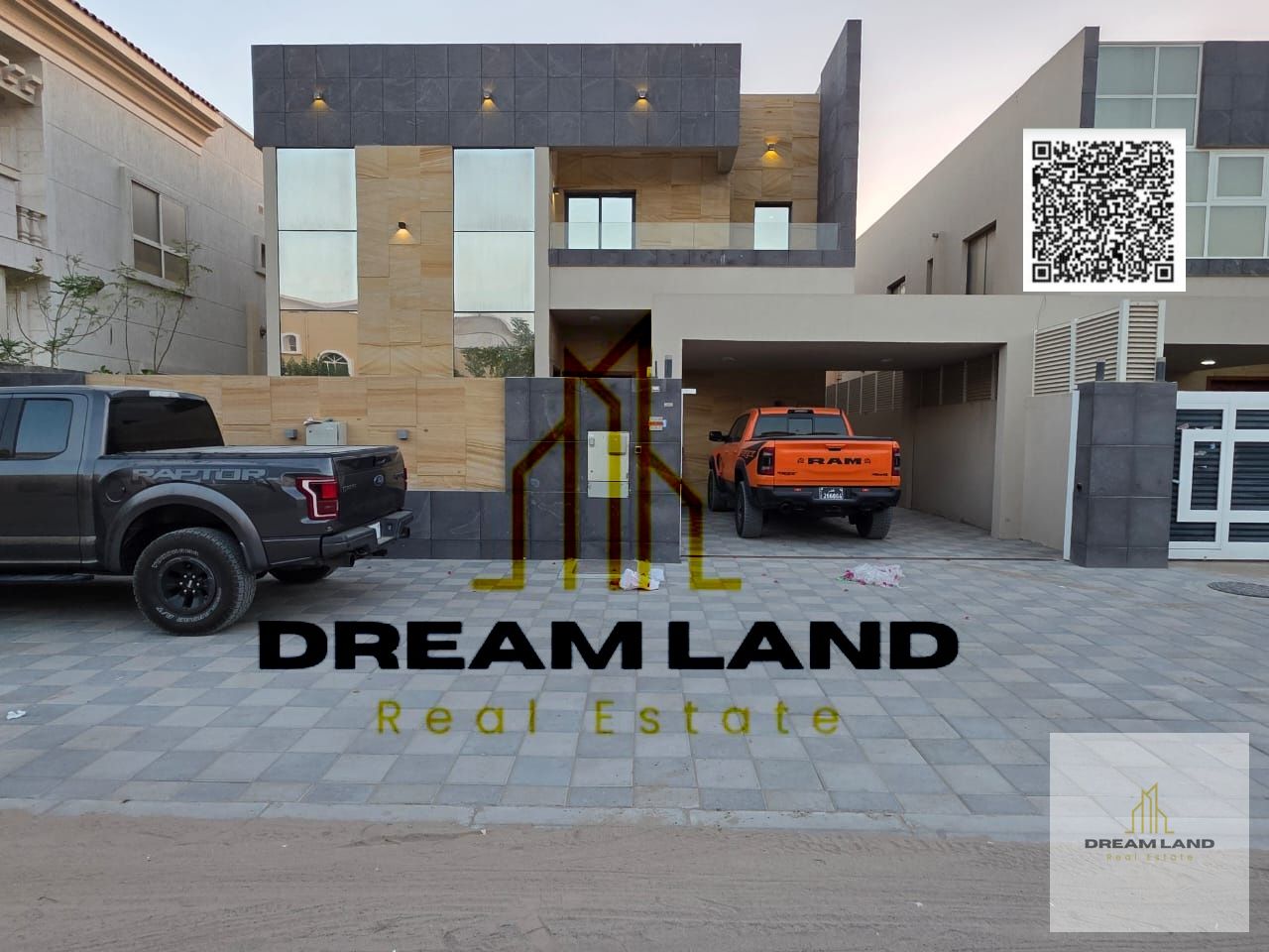 Including water, elc and AC, Adorable villa, consists of 5 master bedrooms with built in wardrobes, now for sale in upscale area,