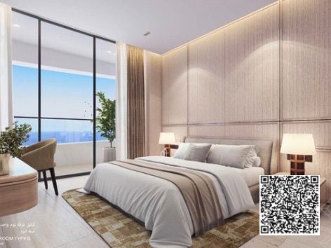 Invest in Waterfront Luxury | 1BR Branded Residence on Ajman Corniche