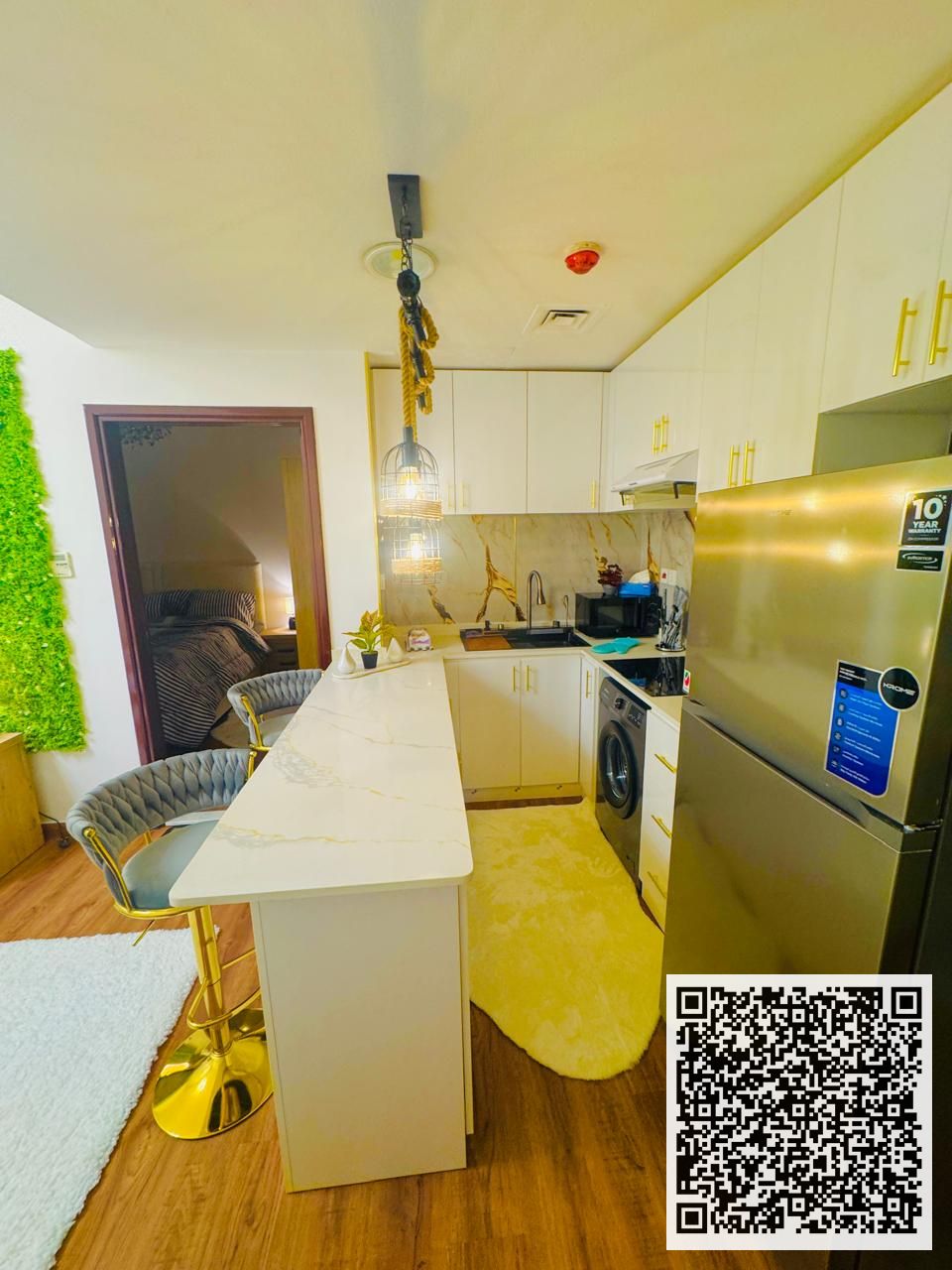 Furnished 1BR in Garden City | 821 sq. ft. | Parking | AED 350K Only!