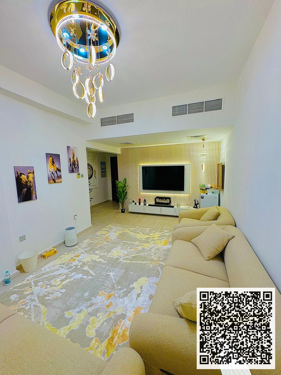 Two-bedroom apartment for sale in Garden City Towers – Asking price: AED 450,000 including furniture and appliances