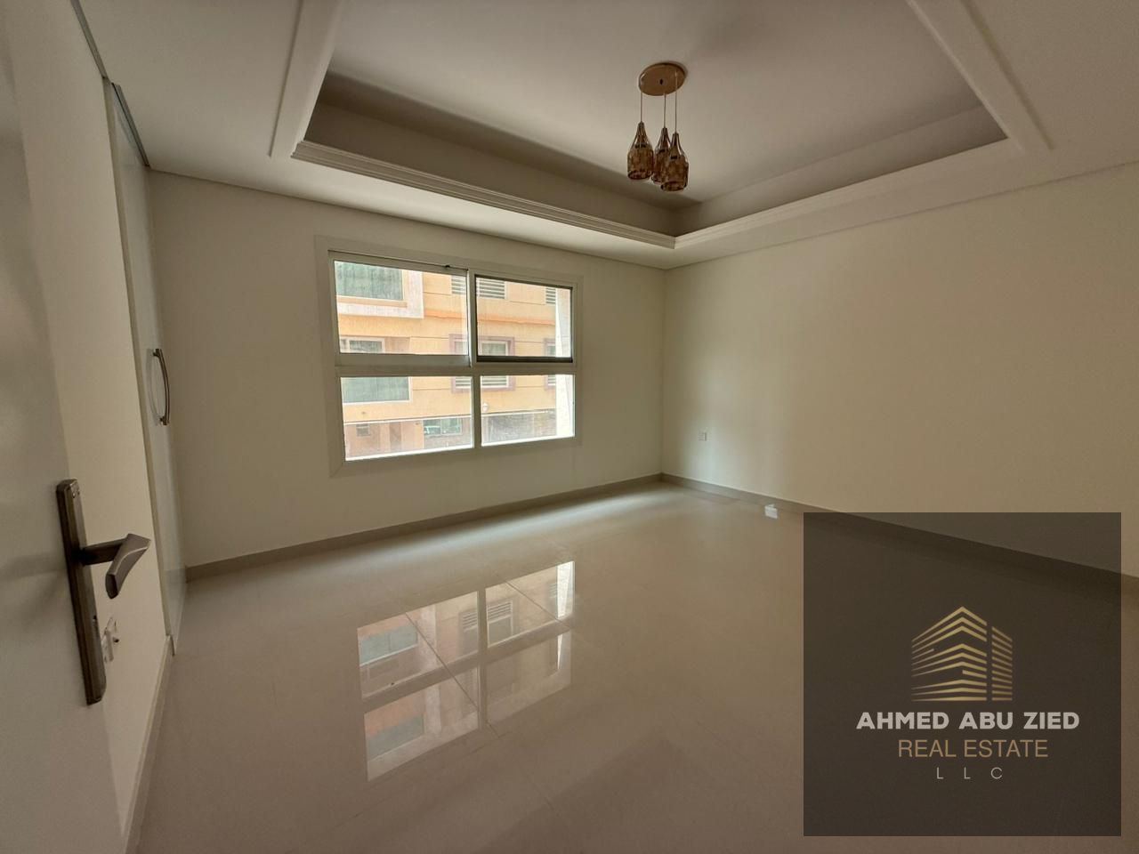 or Rent – First Occupant – Al Muweihat 3 Spacious apartment near Sheikh Mohammed Bin Zayed Street. Features include a master bedroom, living room, gu