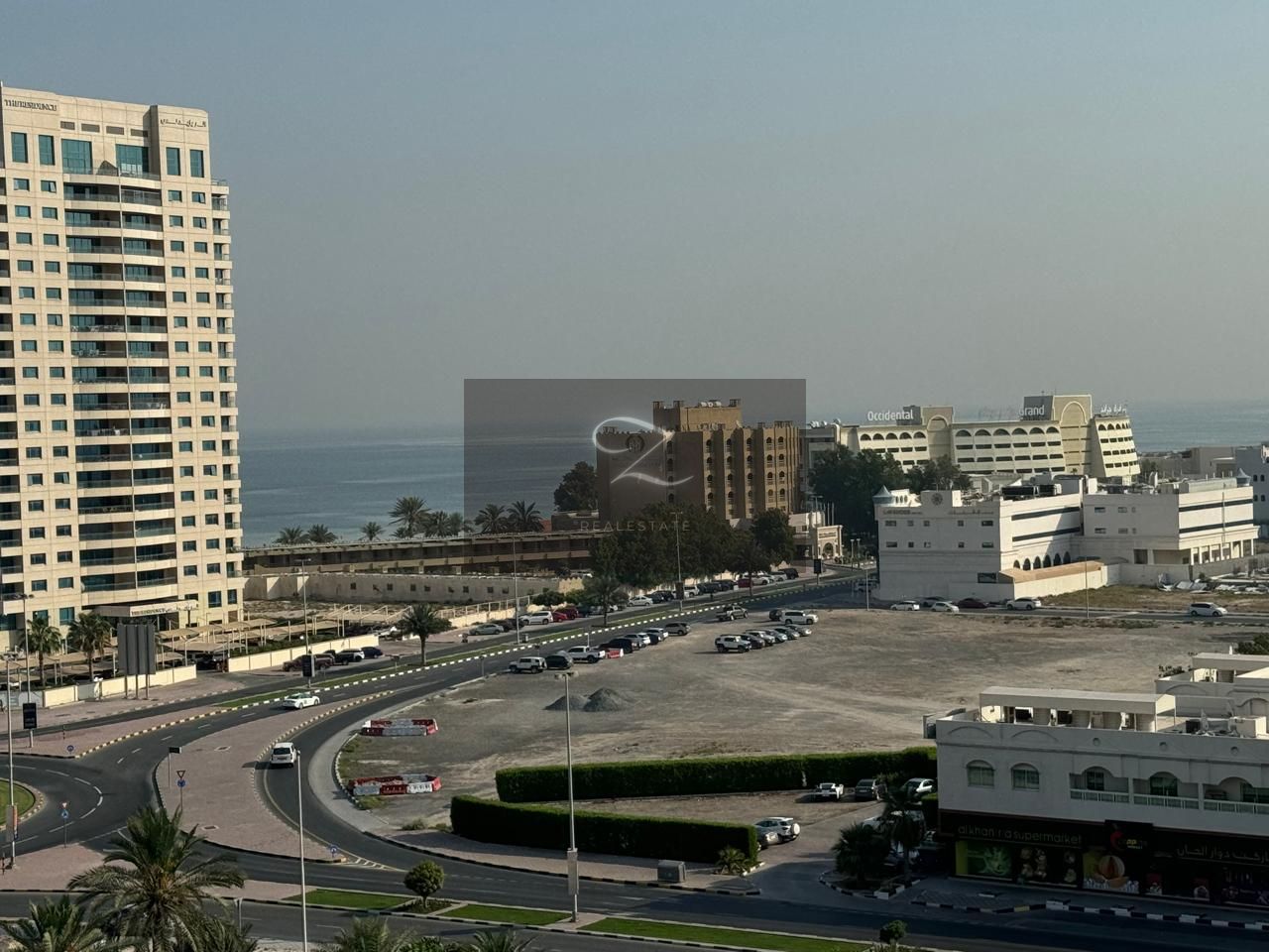 For sale (2) pieces of commercial land in Sharjah / Al Khan Excellent investment opportunity for a hotel_restaurants_mall_center project