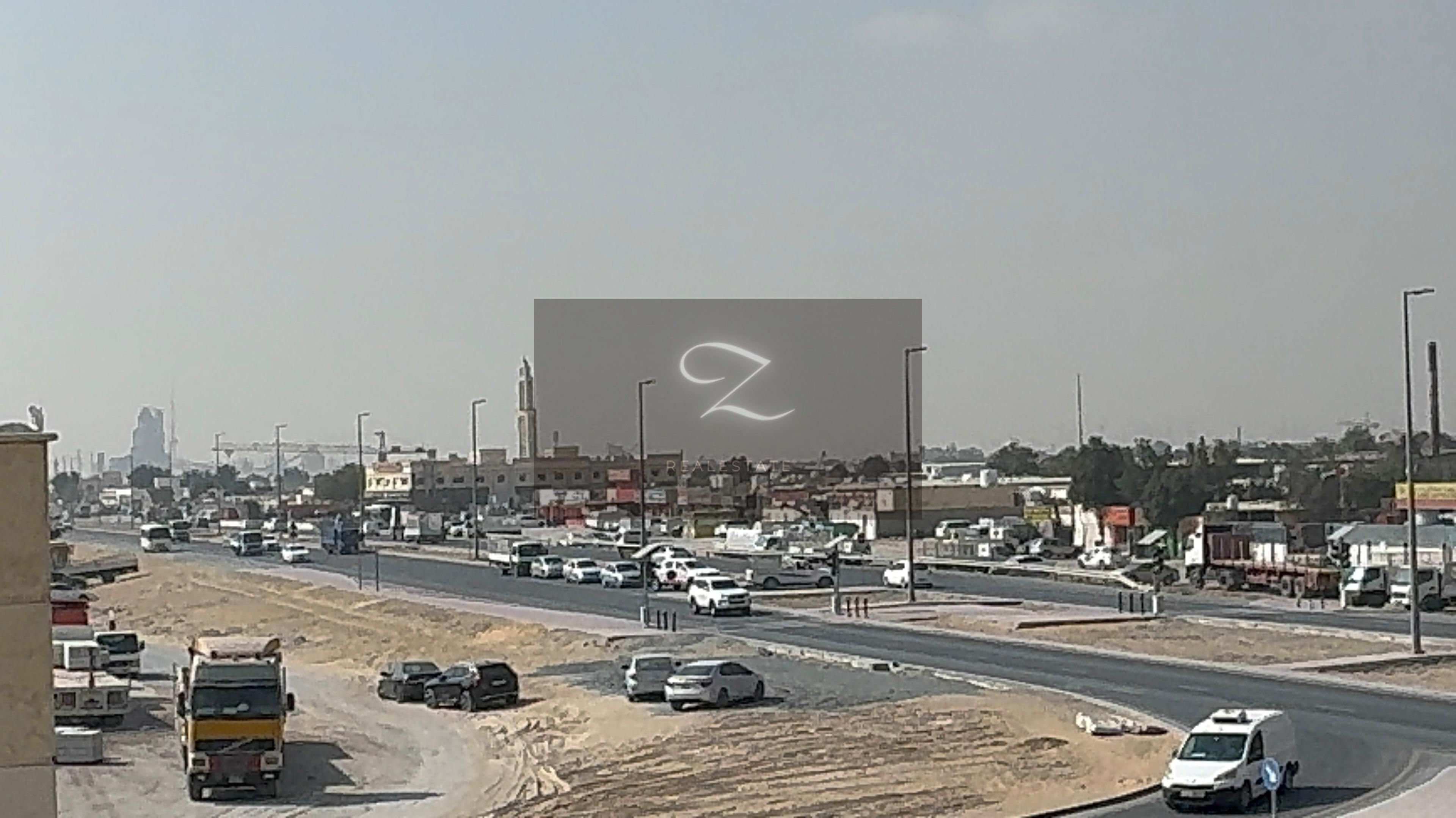 For annual rent, a walled land in Sharjah / Al Sajaa Industrial Area