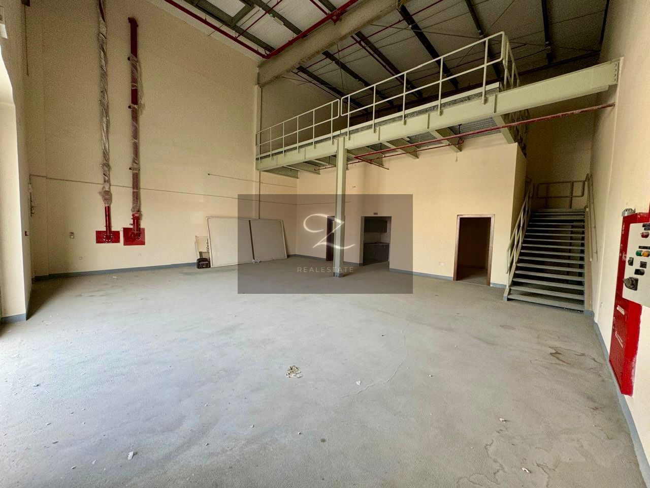 for annual rent: A newly constructed warehouse in Sharjah / Industrial Area 5 .