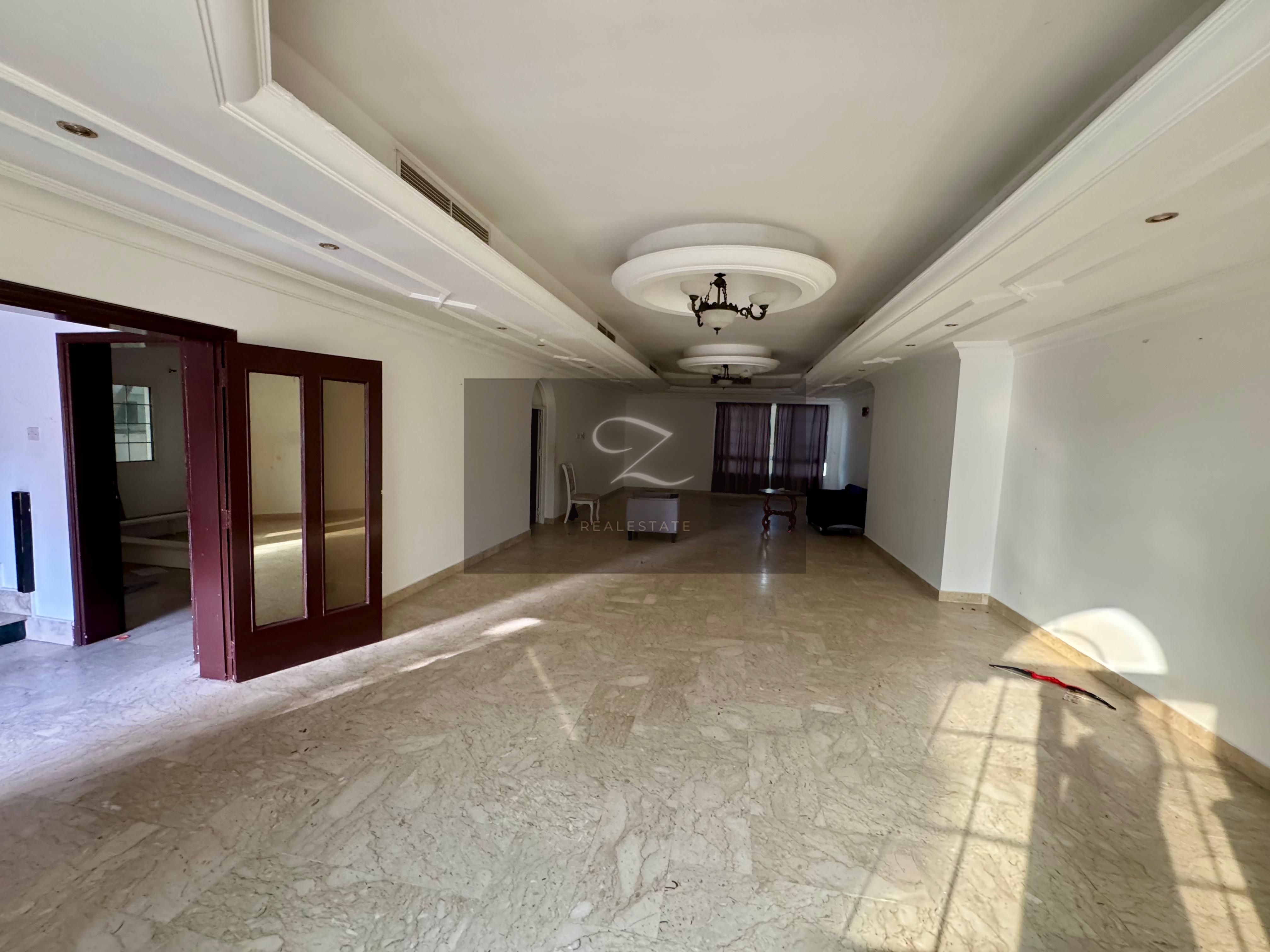For annual rent, a two-floors villa in Sharjah / Al Heera suburb, Sharqan.