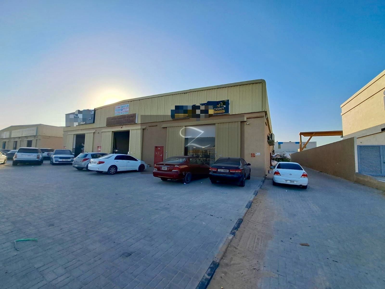 Annual Warehouses for Rent – Sharjah / Al Saja’a – Emirates Industrial City Prime strategic location in Al Hano on a main road