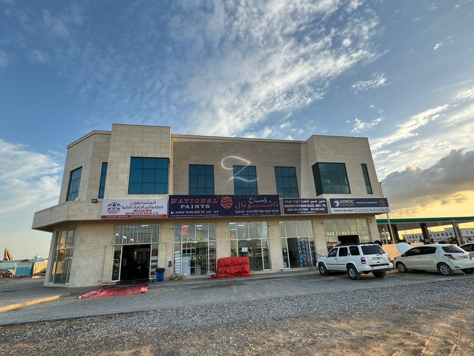 Managing your company and factory is one of the best locations in Al Sajaa Industrial: We provide you with commercial offices for annual rent