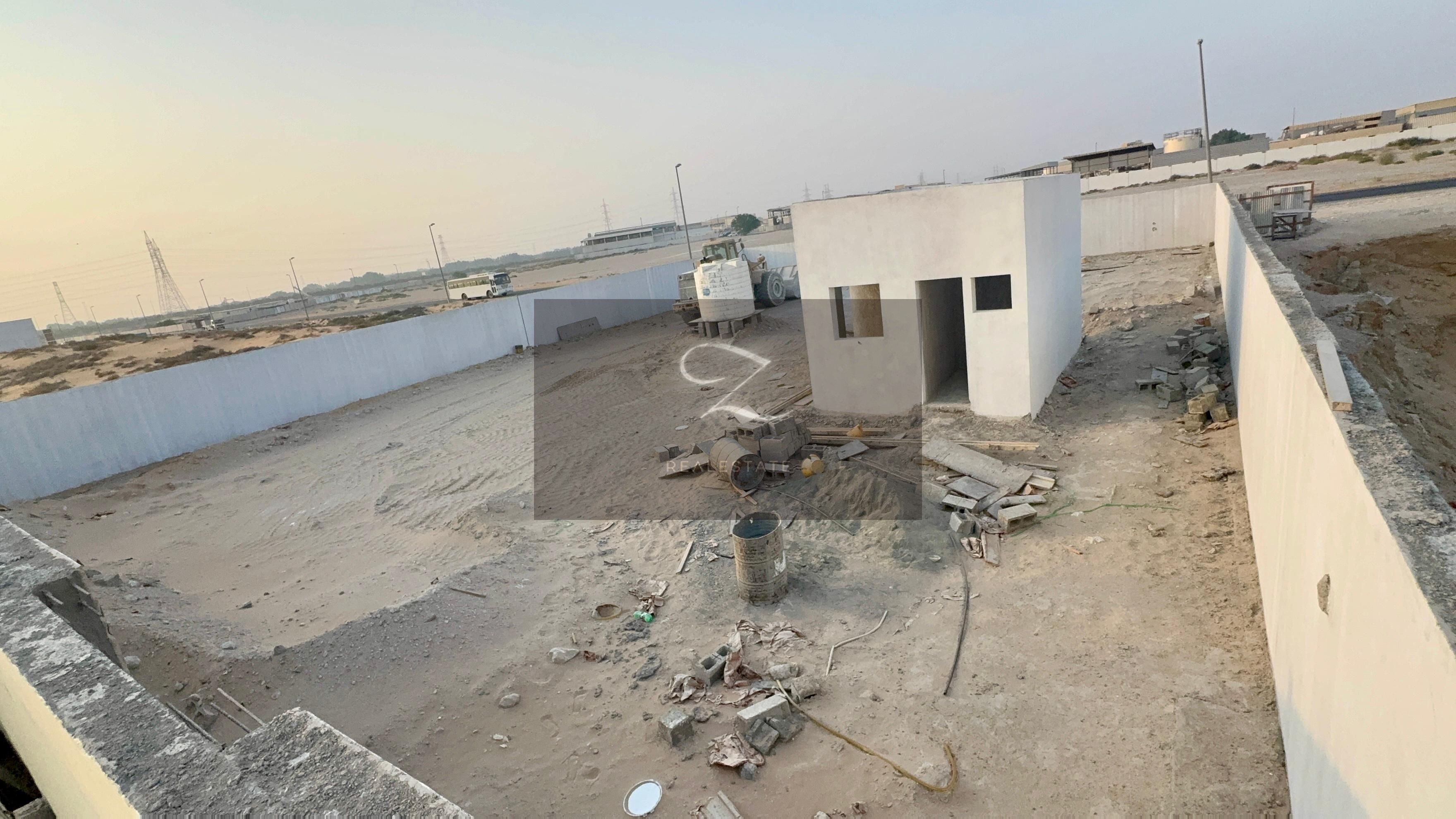 Available fenced land in Sharjah / Al Sajaa Industrial Area,