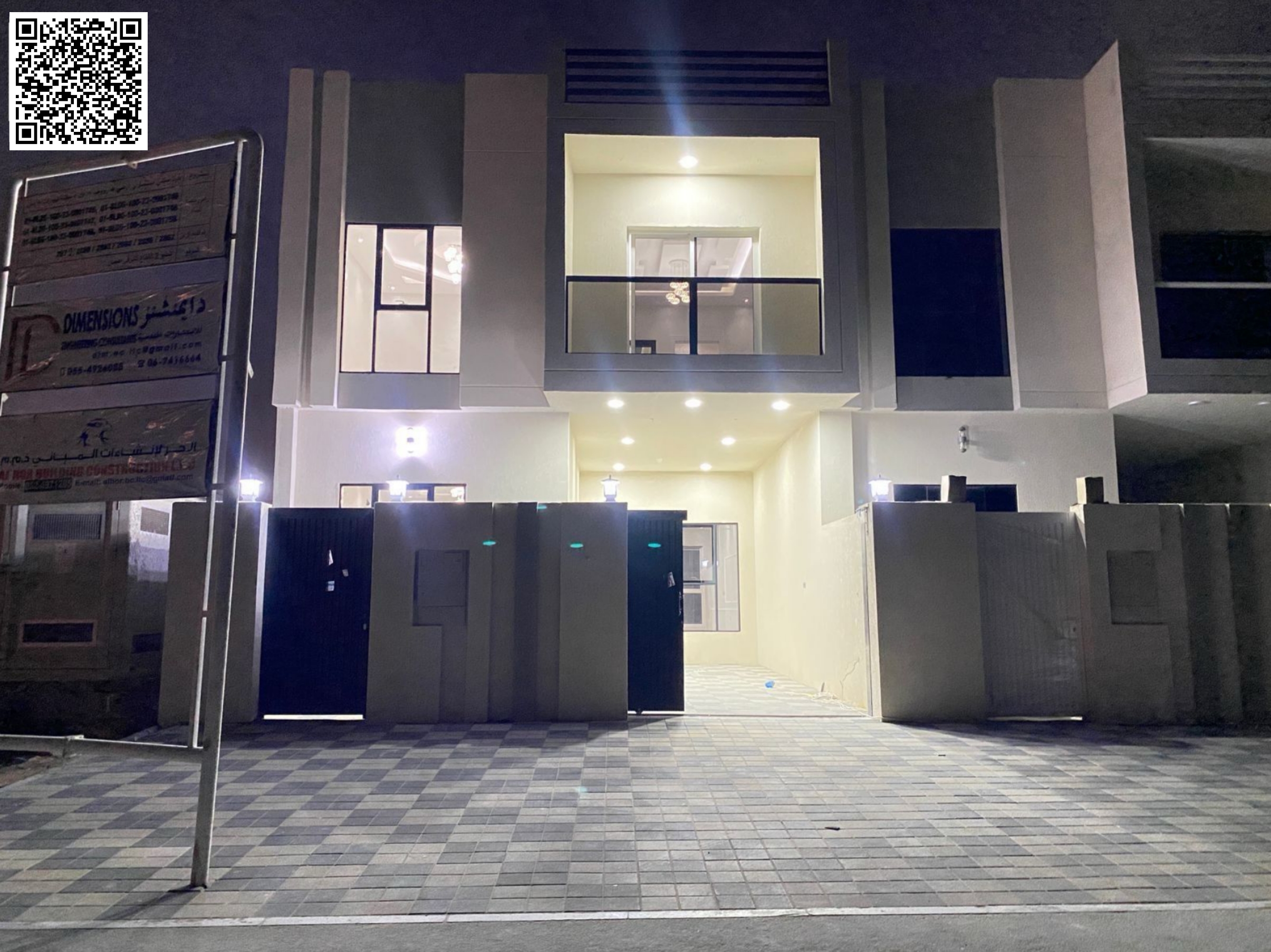 Villa for sale at an attractive price across from the mosque, including registration and ownership fees. Freehold ownership for all nationalities.