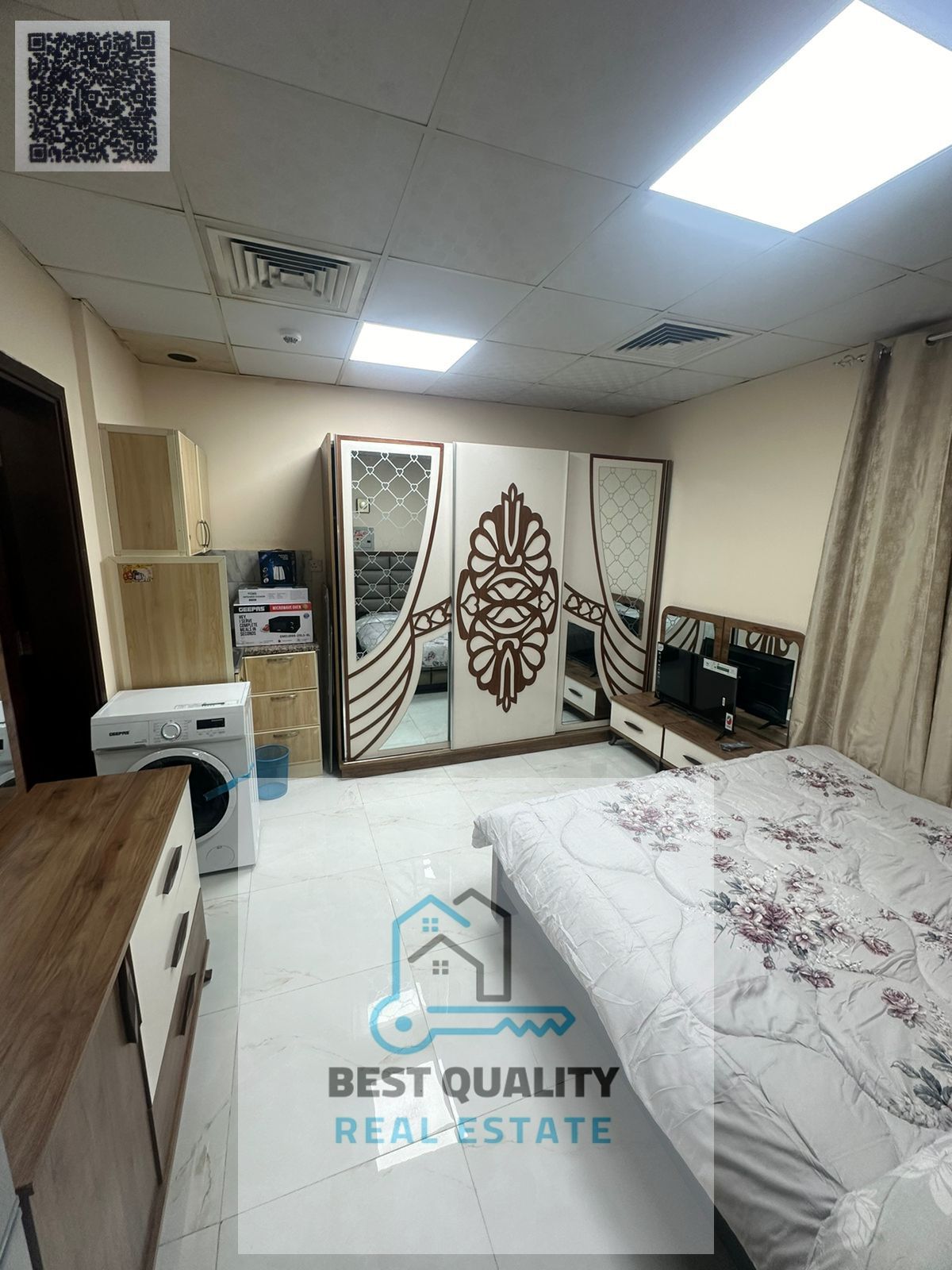 Studio for Rent – Al Asdiqaa Building G8 | Mina Street