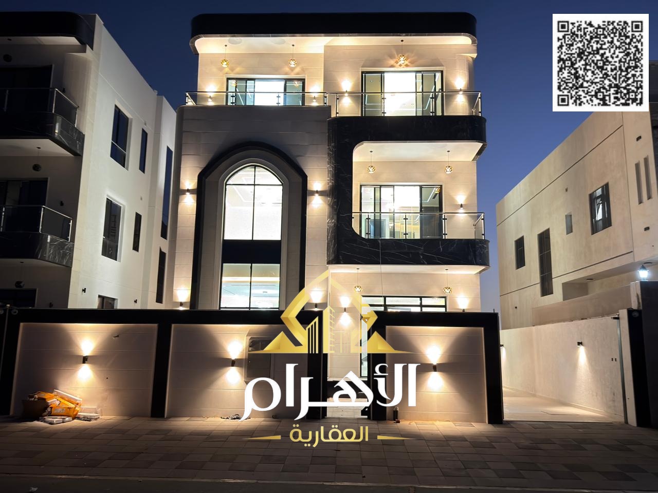 Luxury villa for sale | 5 bedrooms | Al Bahia - Ajman | High-end finishing | Prime location