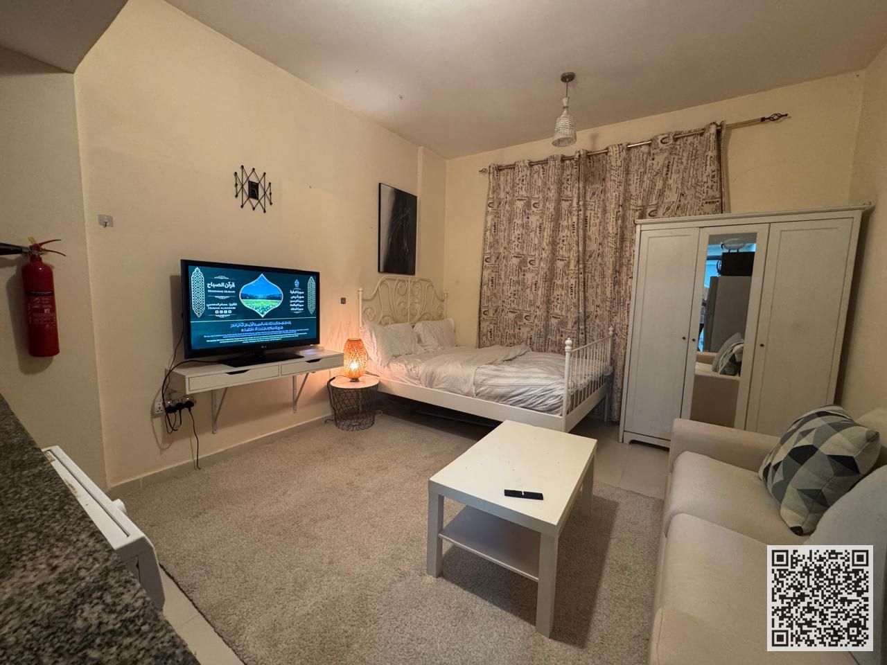 A golden opportunity! Luxurious, fully furnished studio apartment for monthly rent in Al Hamidiya, Ajman