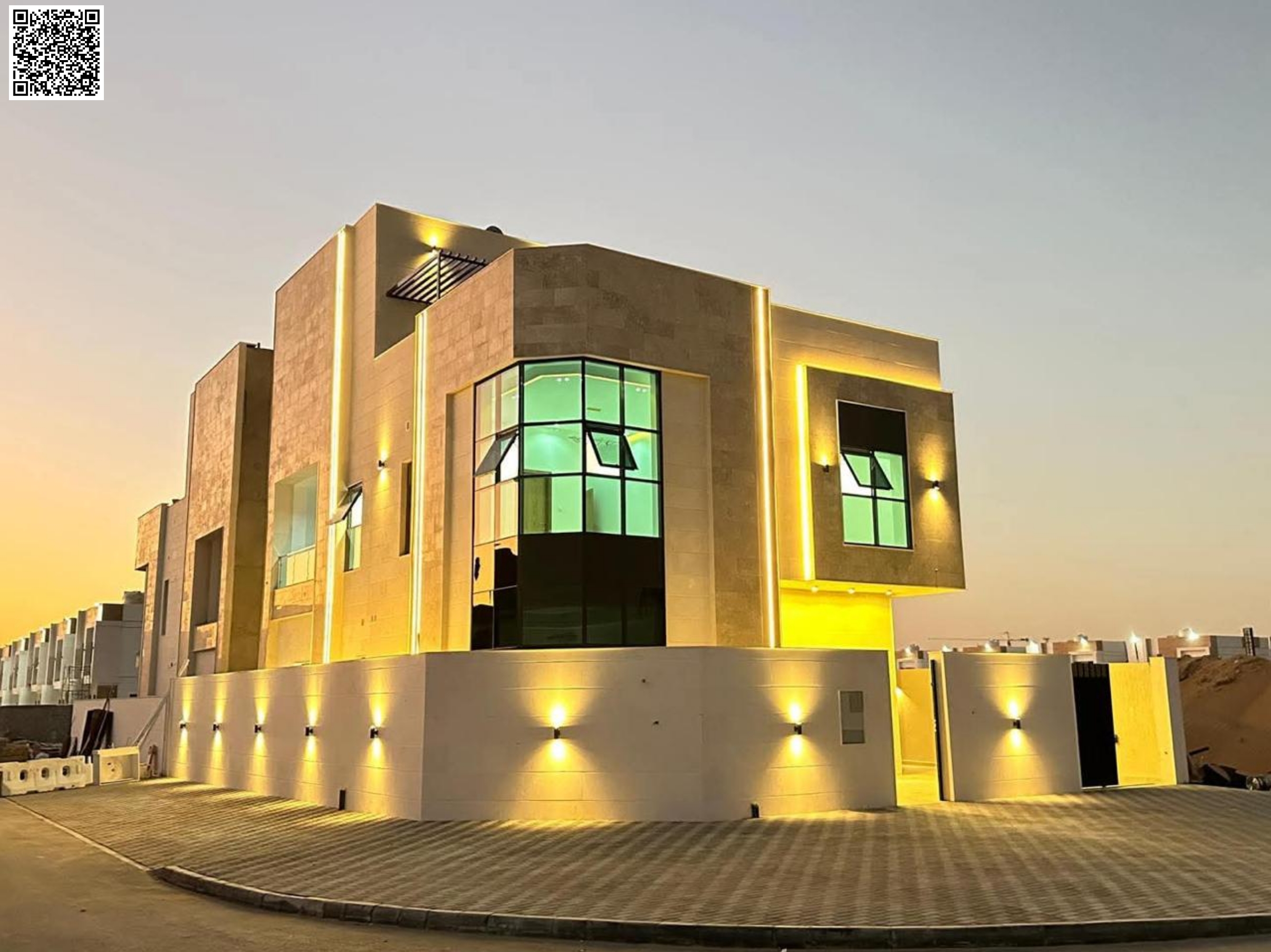 For sale: a villa in Ajman at a bargain price, including fees. Excellent location, freehold ownership for life for all nationalities, with the possibi