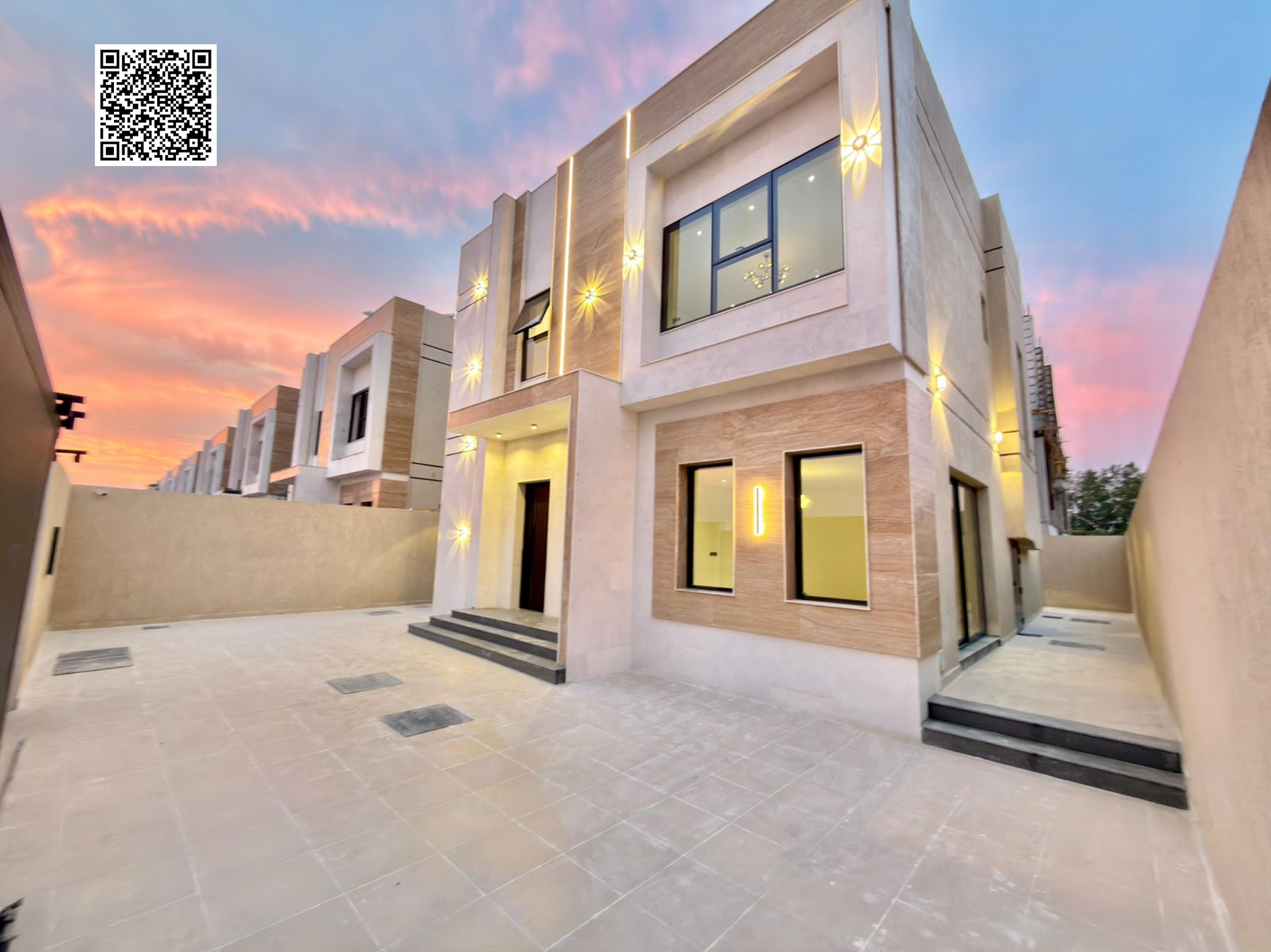 A villa with all fees included, freehold for all nationalities, bank financing available for 25 years