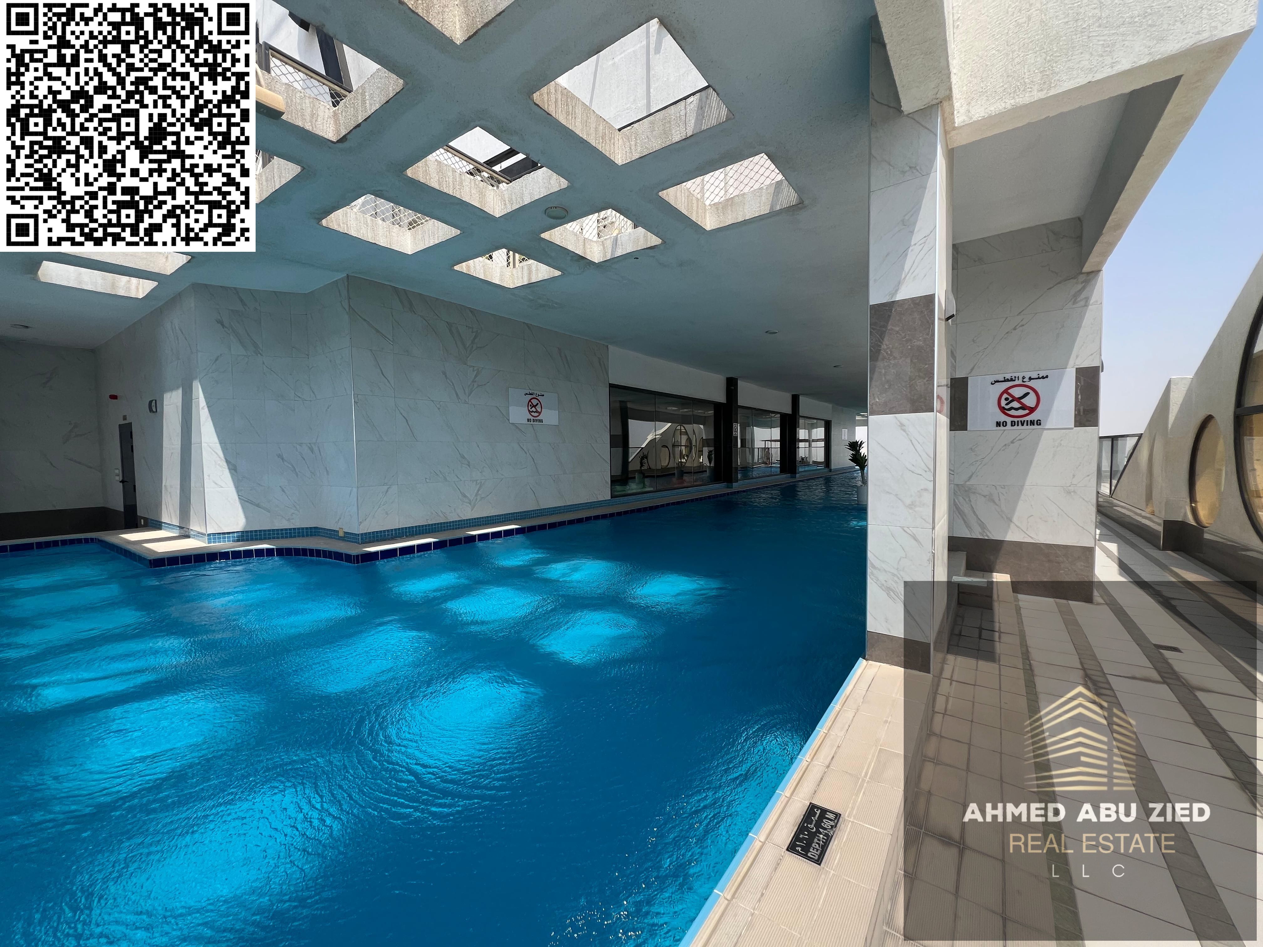 Gym | Swimming Pool | Aqua Park | Luxurious and Elegant Bedroom and Living Room | Master Bedroom | Spacious Living Room | 2 Bathrooms | Fully Equipped