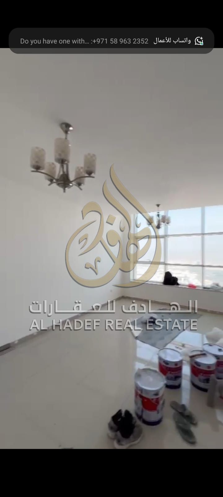 A luxurious 4-bedroom apartment with a living room and a maid’s master room is available. All bedrooms are master with spacious layouts and an elegant