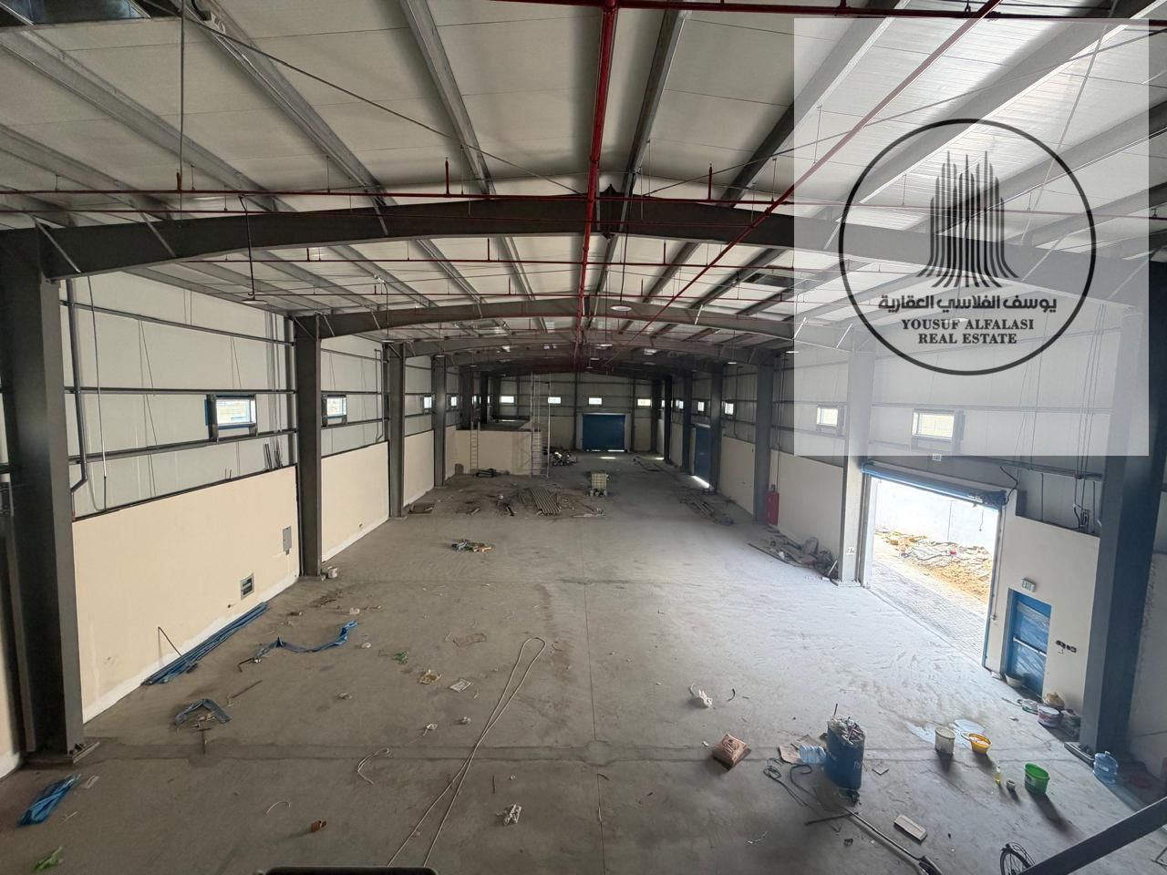 Warehouse and large land area for rent in Al Sajaa Industrial Area