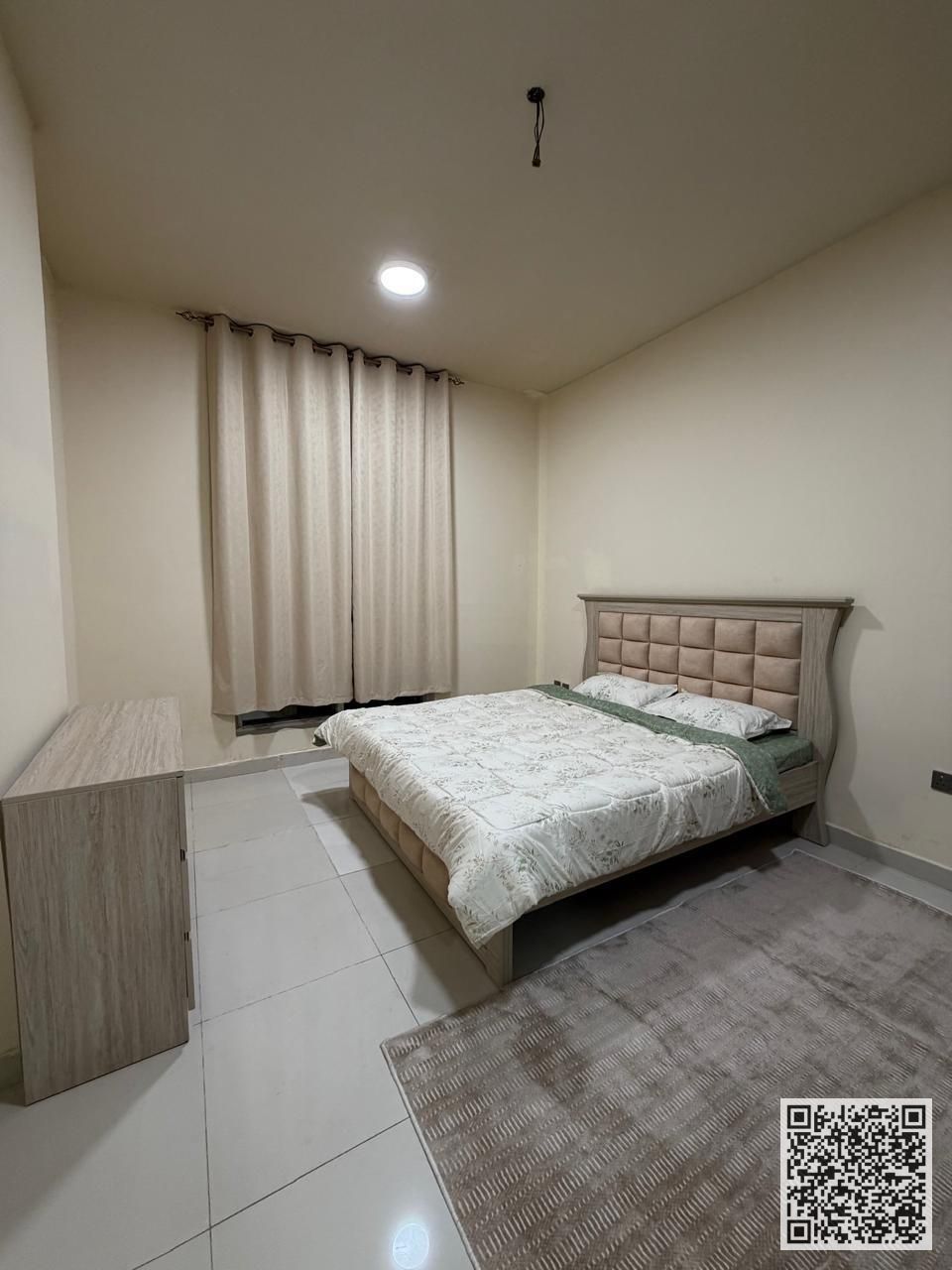 Luxury apartment, frist occupancy One bedroom, living room with balcony, for monthly rent on Al-Muwayhat 2. Fully furnished, at a great price! Re