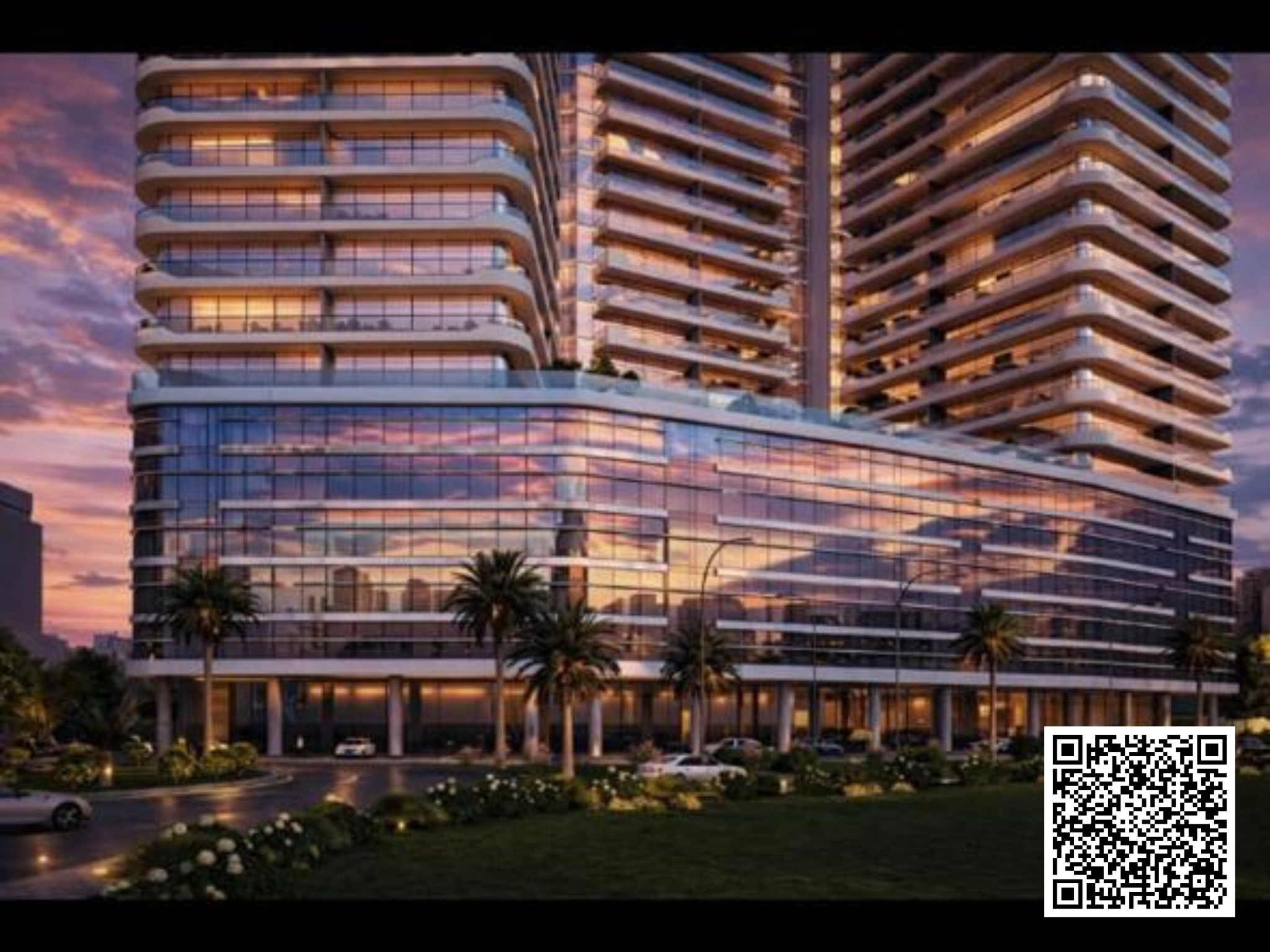 Spacious 2bhk for sale city view amwaj tower