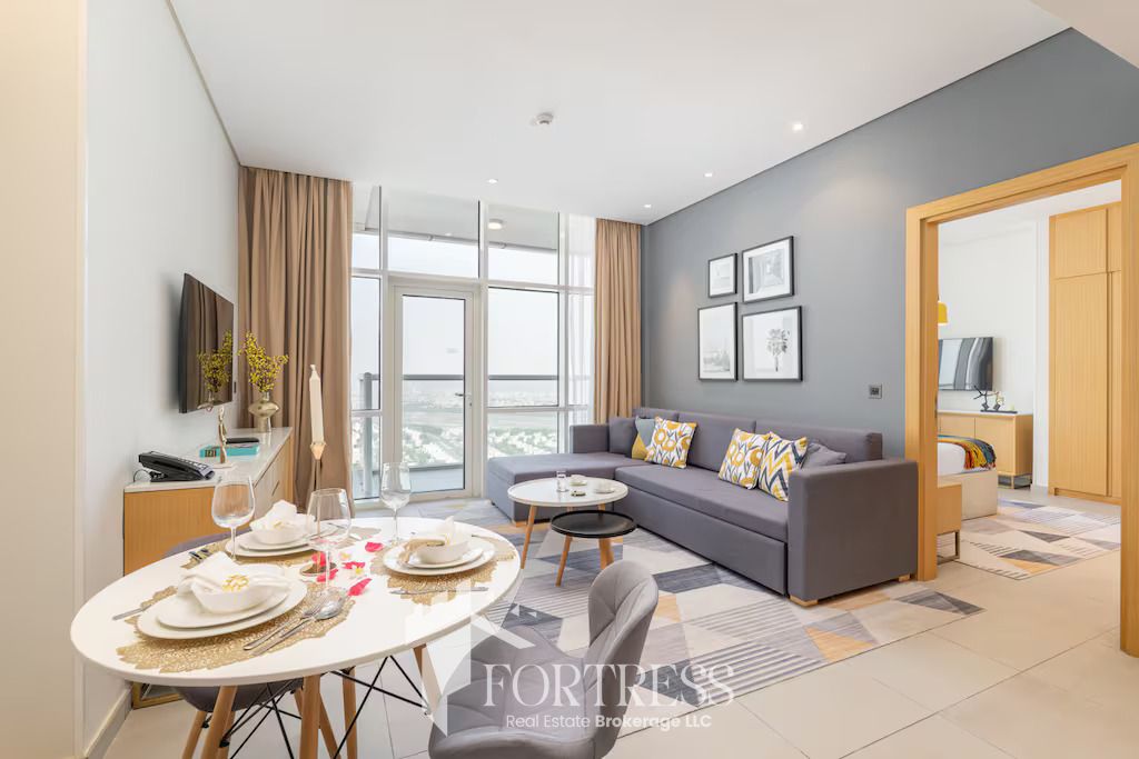 ALL BILLS INCLUDED | 1 BR FURNISHED | HIGH FLOOR
