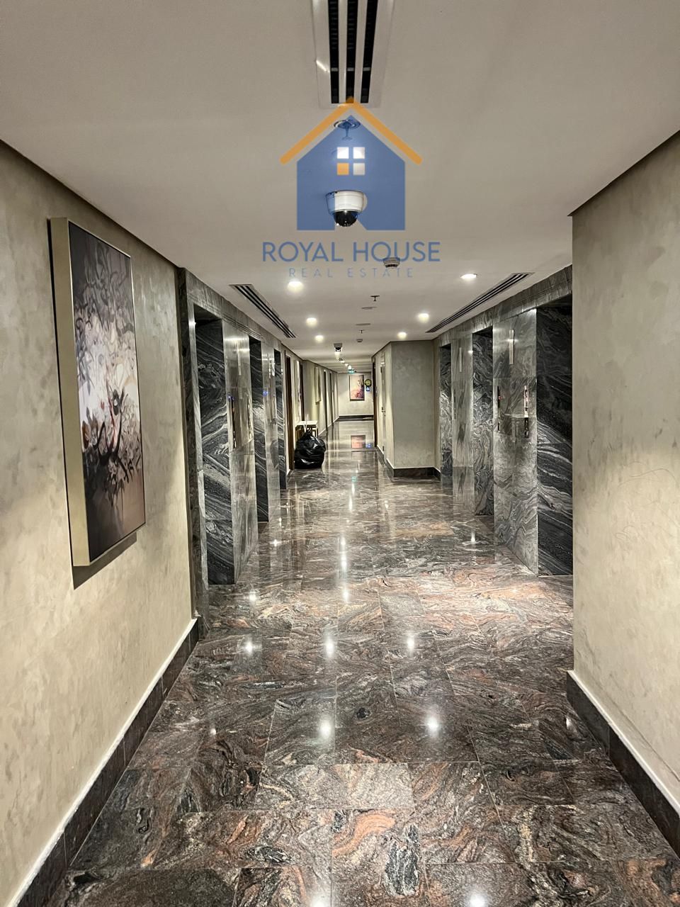 For sale: 3 bedrooms and a living room with a parking space. Al Taawun area, Tarhab Tower.