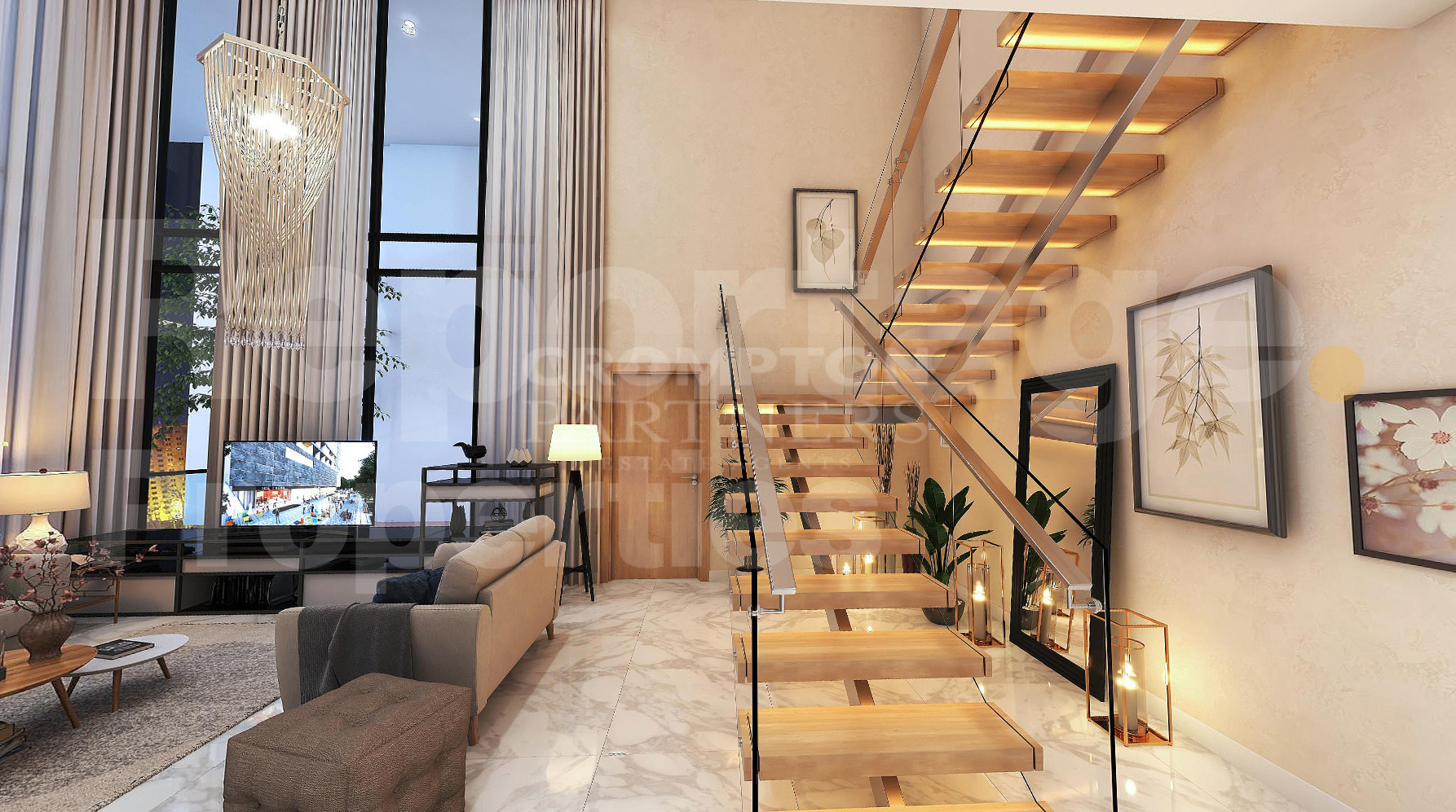 Luxury Canal View Penthouse | Huge Terrace