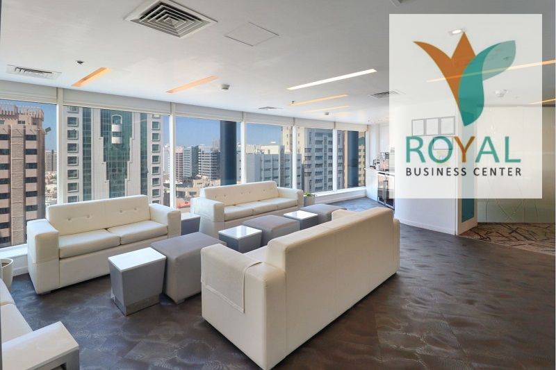 Elegant Fully Furnished Office Space Available Starting AED. 2000. /- Monthly