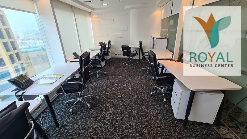 Premium view | Spacious Office Space | Furnished Offices | Business Center All Inclusive Starting AED. 6000/- Monthly.