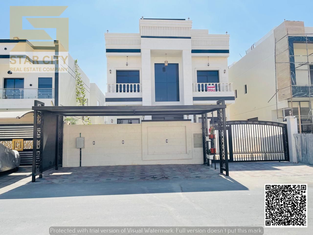 Luxury Villa for Sale in Al Yasmeen – Ajman | Private Pool & Central AC