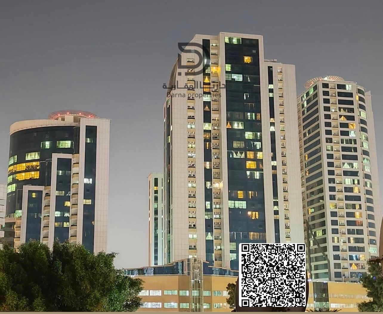 Ready 2BR Apartment for Sale in Orient Towers Ajman – 1,531 Sqft | Easy Installments