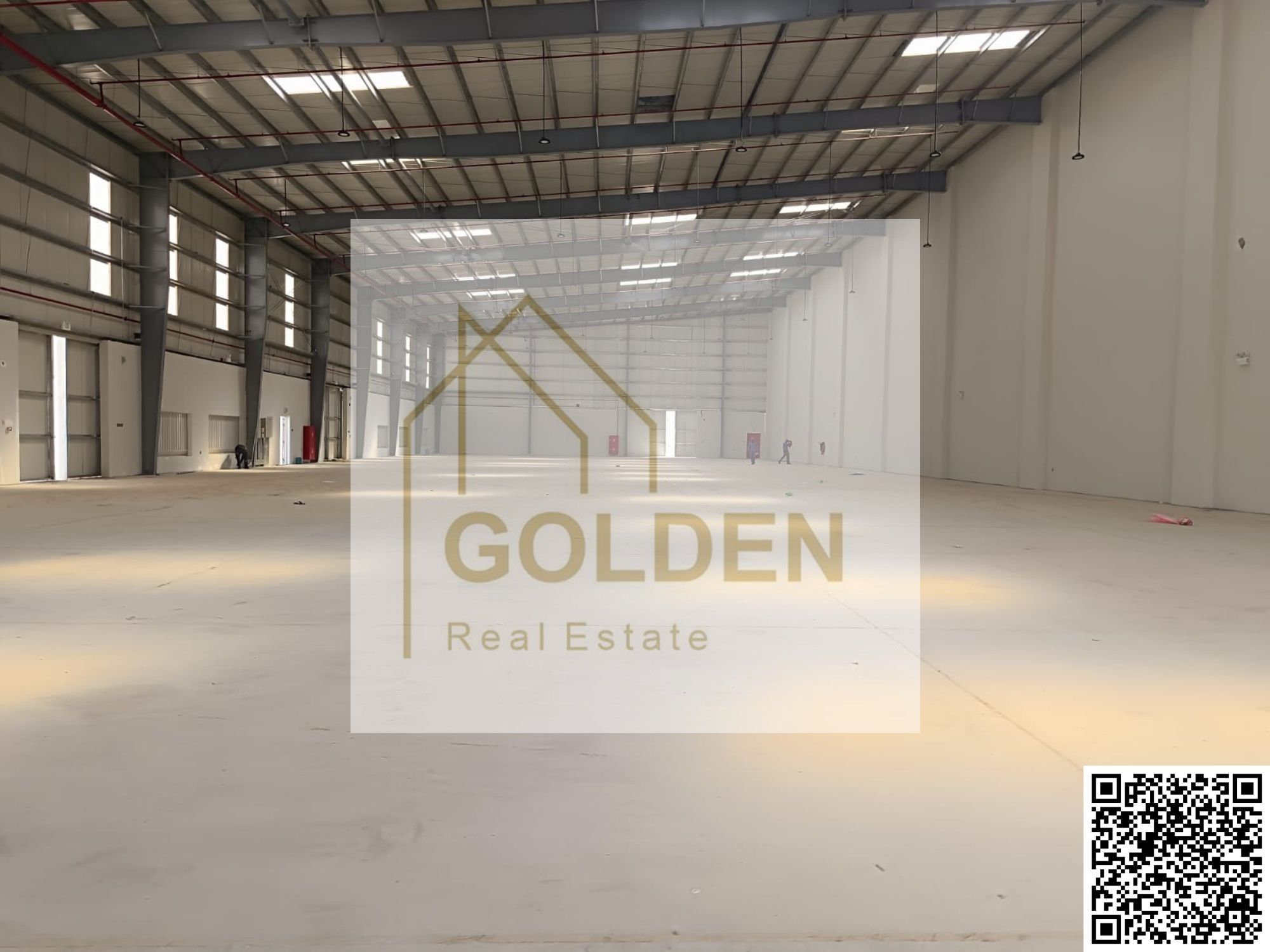 100 kW Power Capacity with 40-Meter Frontage for Efficient Loading and Unloading – Brand-New Warehouse Directly on the Main Road