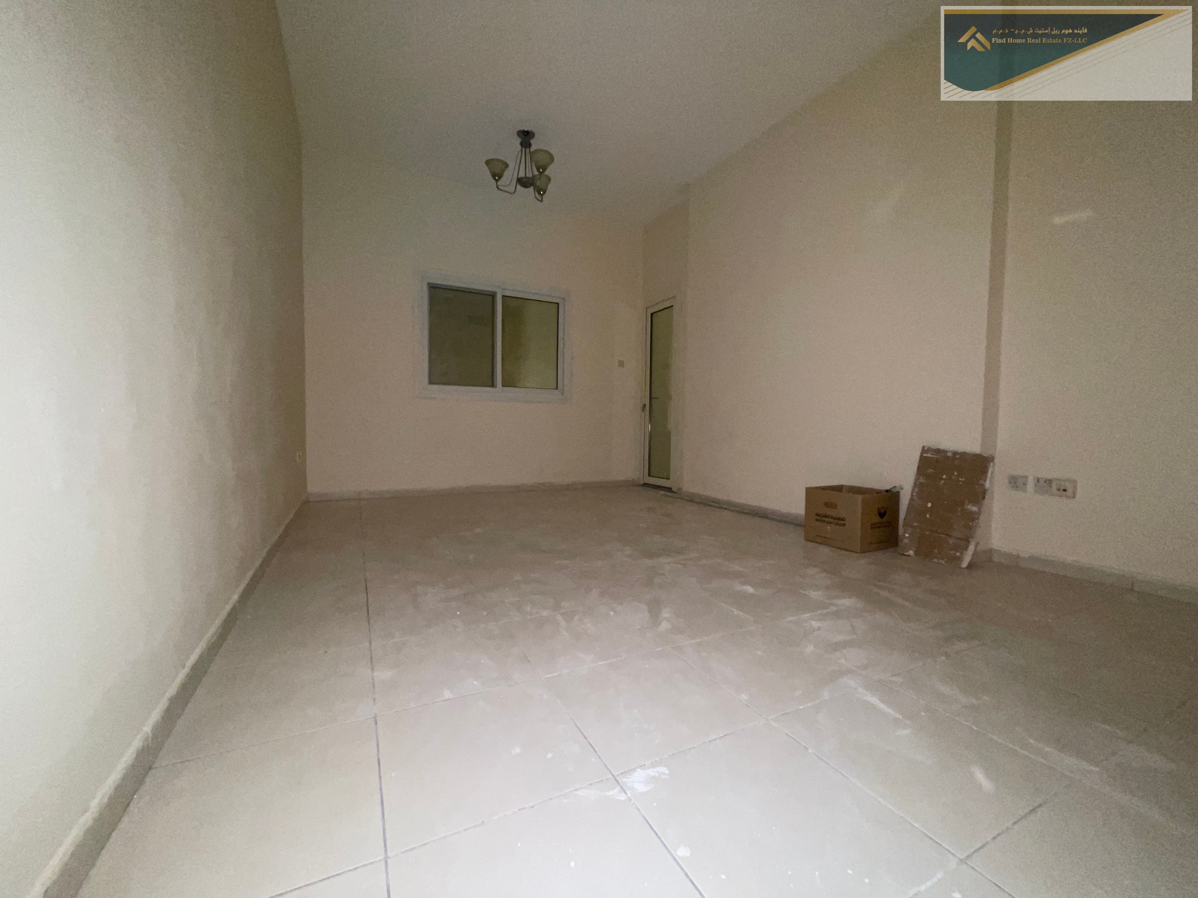 FULLY SAPICIOUS!!ONE BHK WITH MADTERBEDROOM MAID ROOM BALCONY AND 2 BATHS ONLY FOR FAMILY IS JUST 32K