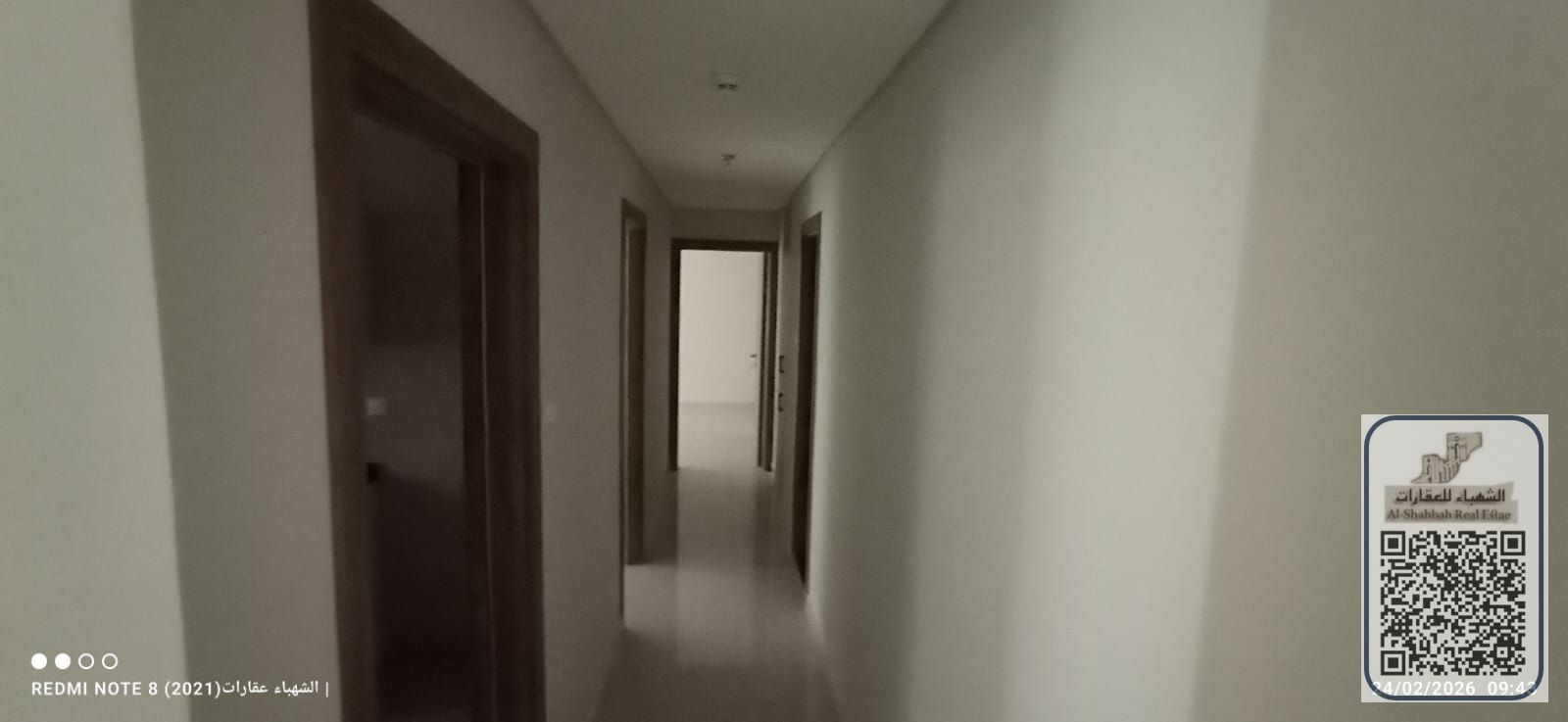 Annual Rental Advertisement Brand new 2-bedroom apartment with living hall for annual rent in Al Nuaimiya 1 – Ajman, located in a prime residential a