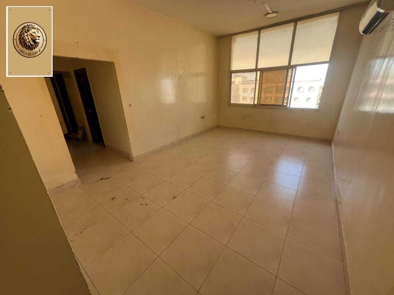 For annual rent in Ajman, one bedroom and living room, Al Rawda 3. Two bathrooms, fixed