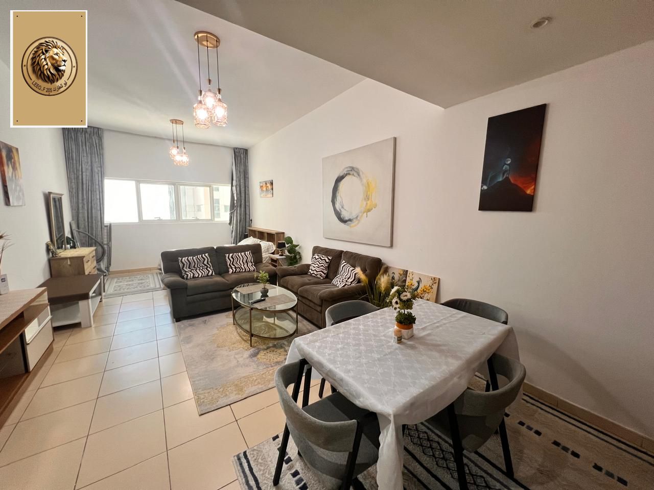 Luxury Furnished Studio Apartment – Ajman One Tower Monthly Rent | All Bills Included