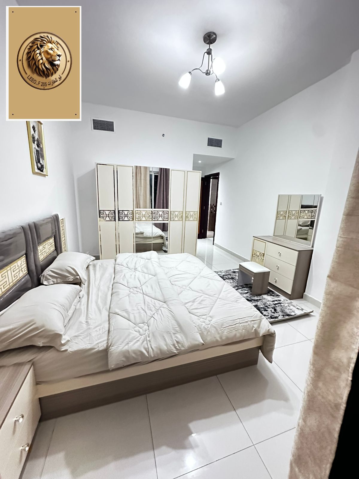 Furnished 1-bedroom apartment for rent – first occupancy in Sunset Towers – Ajman