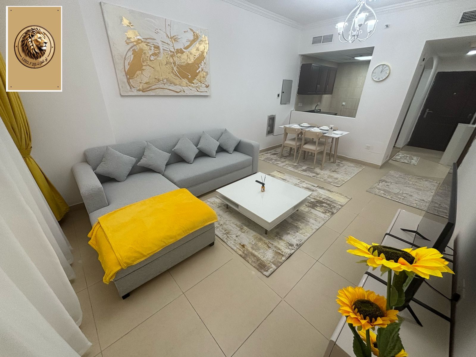 Furnished Apartment for Rent – 1 Bedroom & Living Room Location: Ajman Fully furnished and ready to move in 1 Bedroom + spacious living