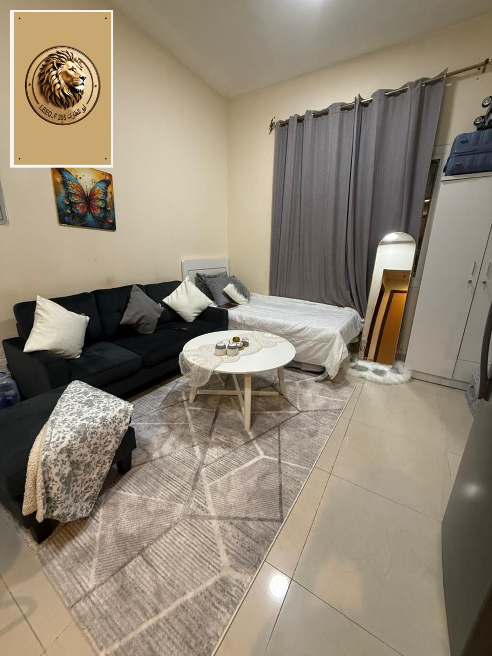 Furnished Studio Apartment for Monthly Rent – Prime Location in Al Jurf 2