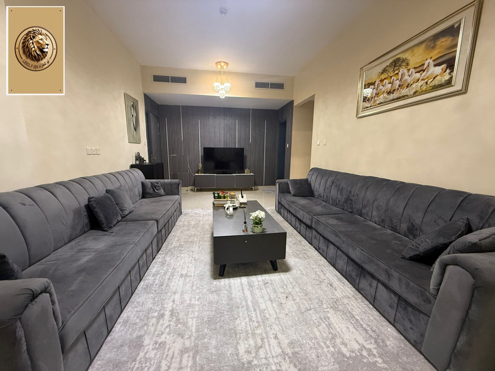 Room & Lounge Furnished Hotel for monthly rent Location: Al Rawda 2 - Ajman Emirate A very special location close to the Dubai and Sharjah ex
