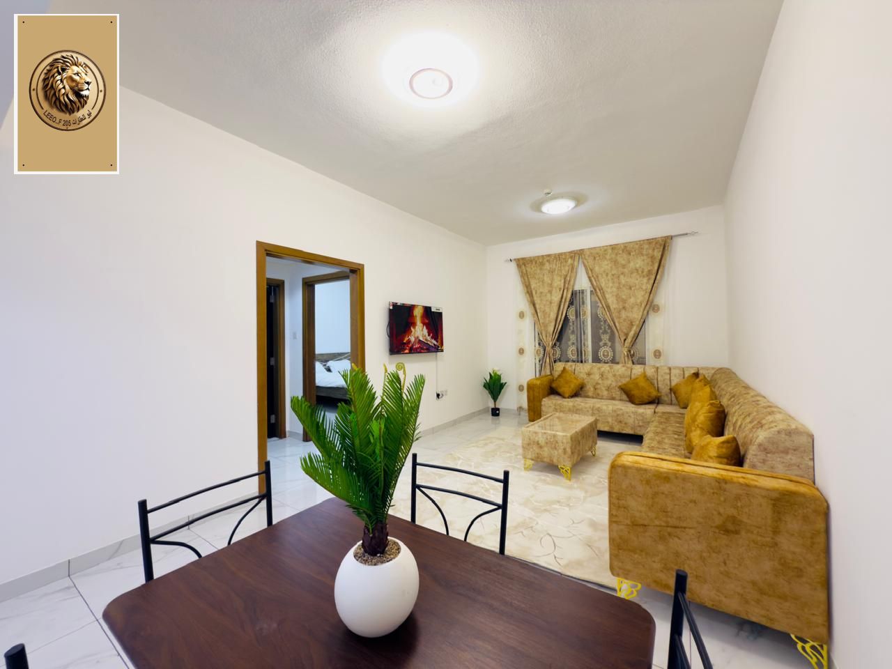 Peace, mercy and blessings of God A unique opportunity for luxury accommodation Today we brought you a room and lounge furnished with a hotel i