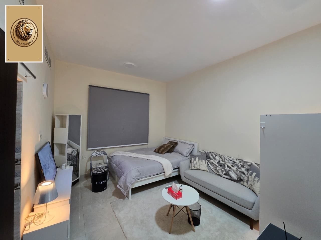 Peace, mercy and blessings of God Today we brought you a furnished hotel studio in Al Moyat area 1 - excellent location close to Dubai and Sharjah