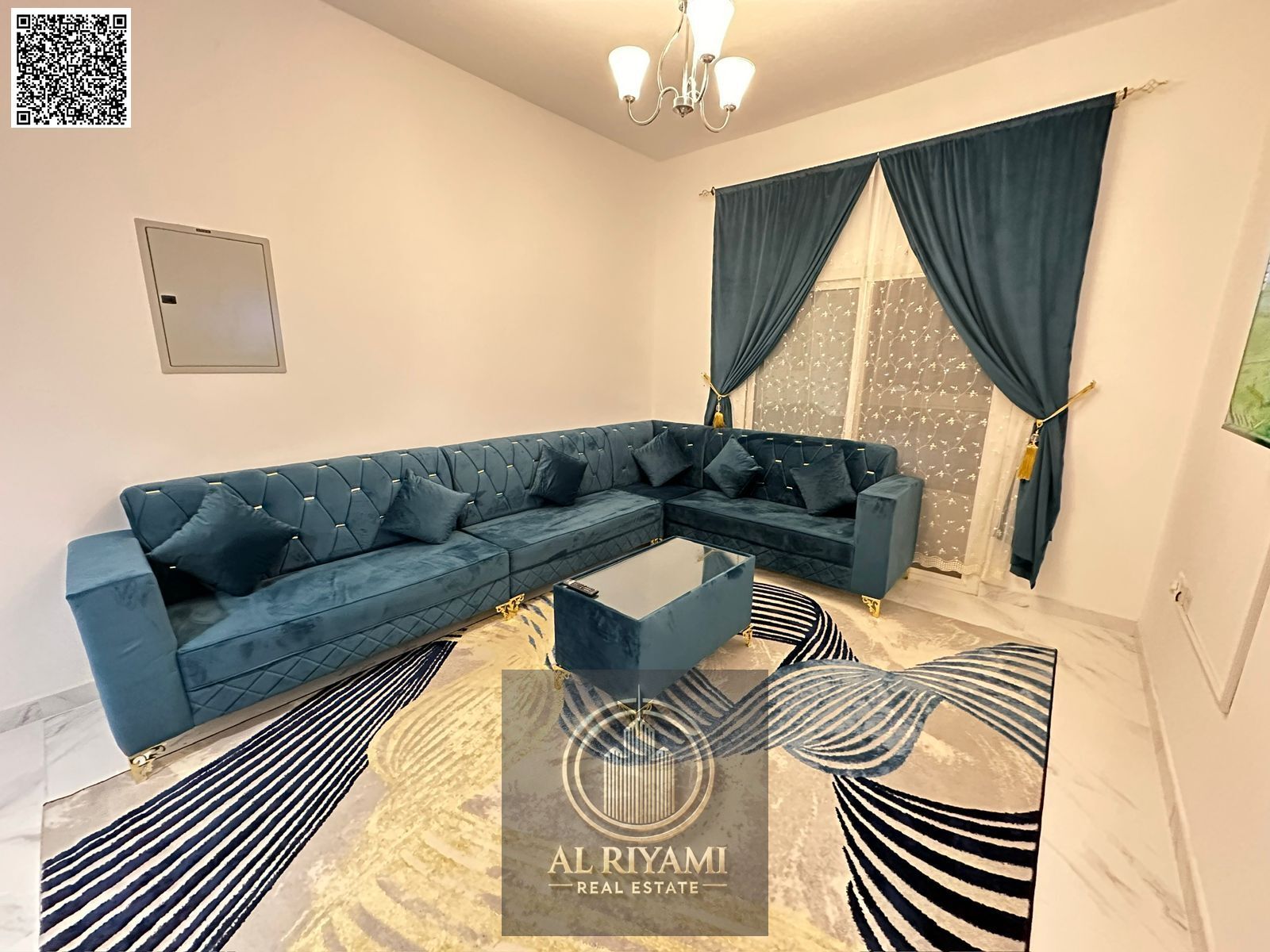 Furnished one-bedroom apartment for monthly rent in Al Rashidiya 3, including bills