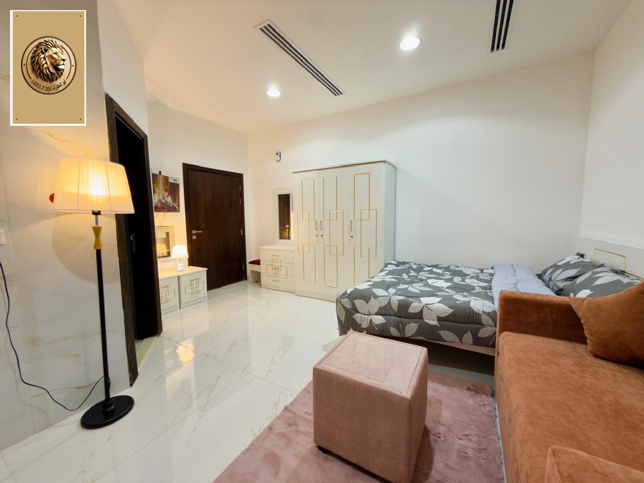 Brand new fully furnished studio for monthly rent, prime location on Al-Nuaimiya2 Street