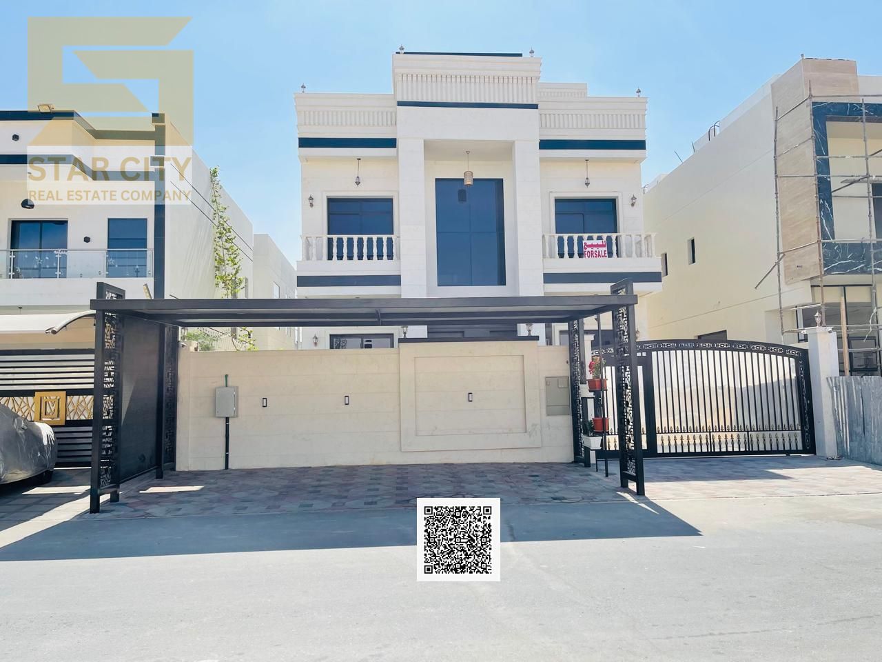 Dream Villa in Al Yasmin – Private Pool + Rooftop and Luxurious Seating Area + Water, Electricity and Air Conditioning Ready