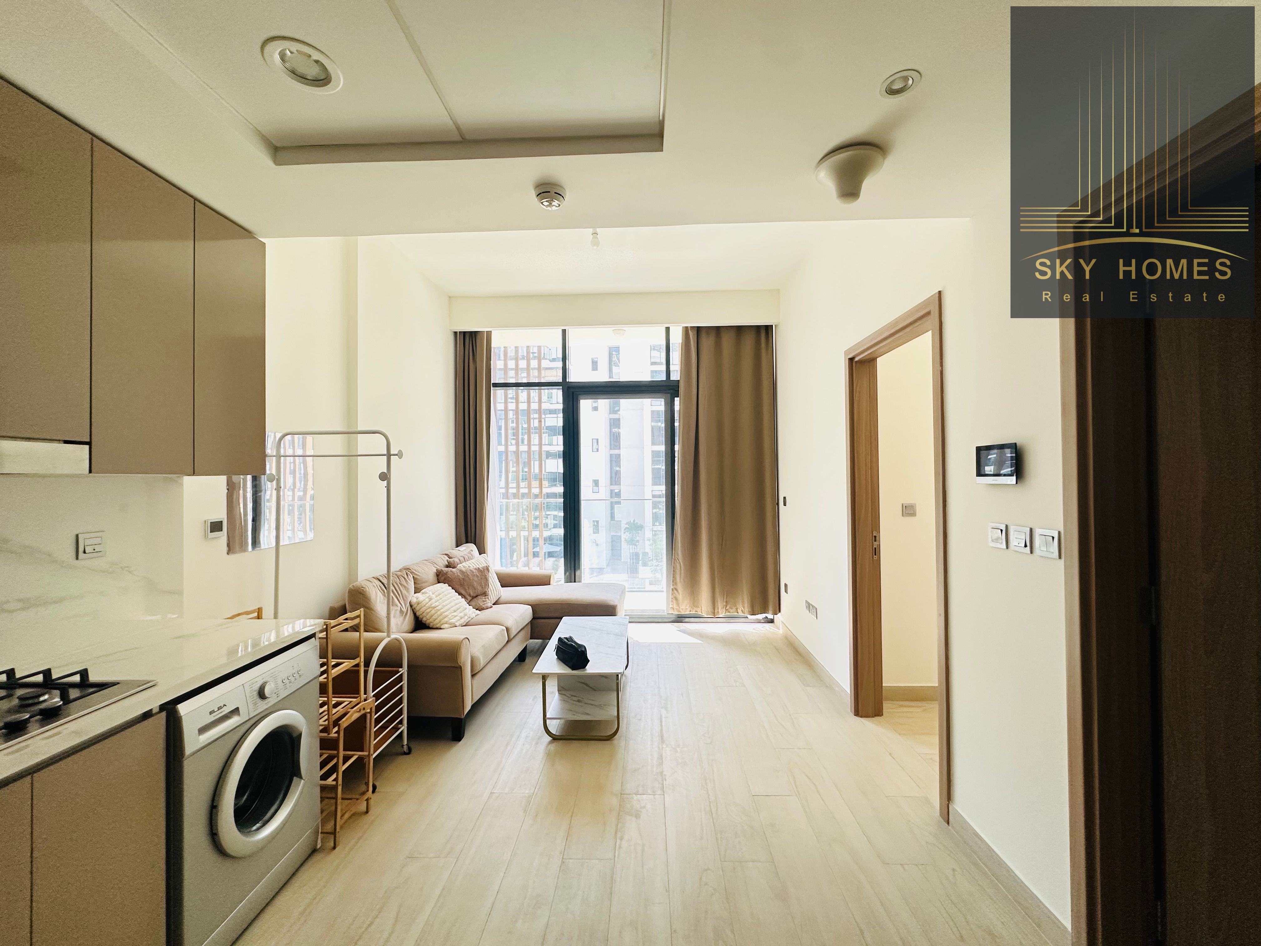 Spacious 1BHK Apartment Chiller Free Gym Pool Parking Free Rent Only 80k