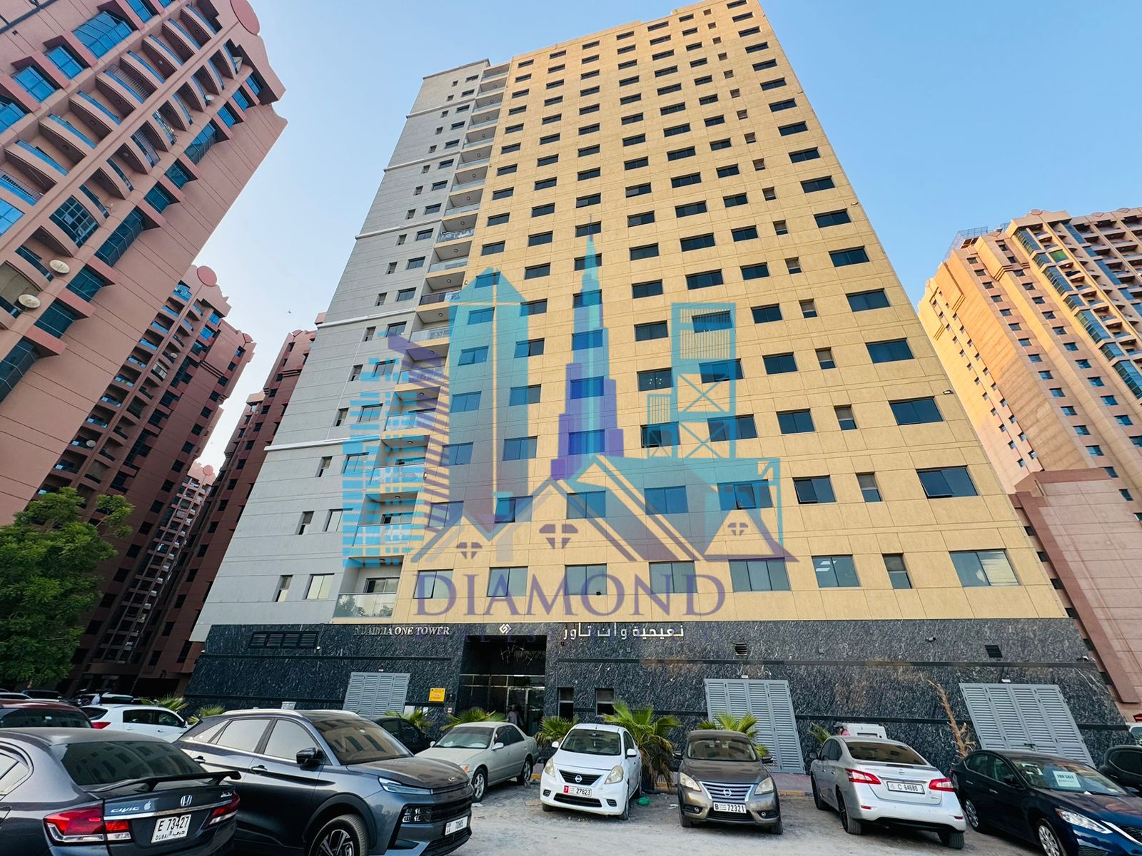 Brand New 1BHK Full FURNISHED for sale in nuaimiya one tower