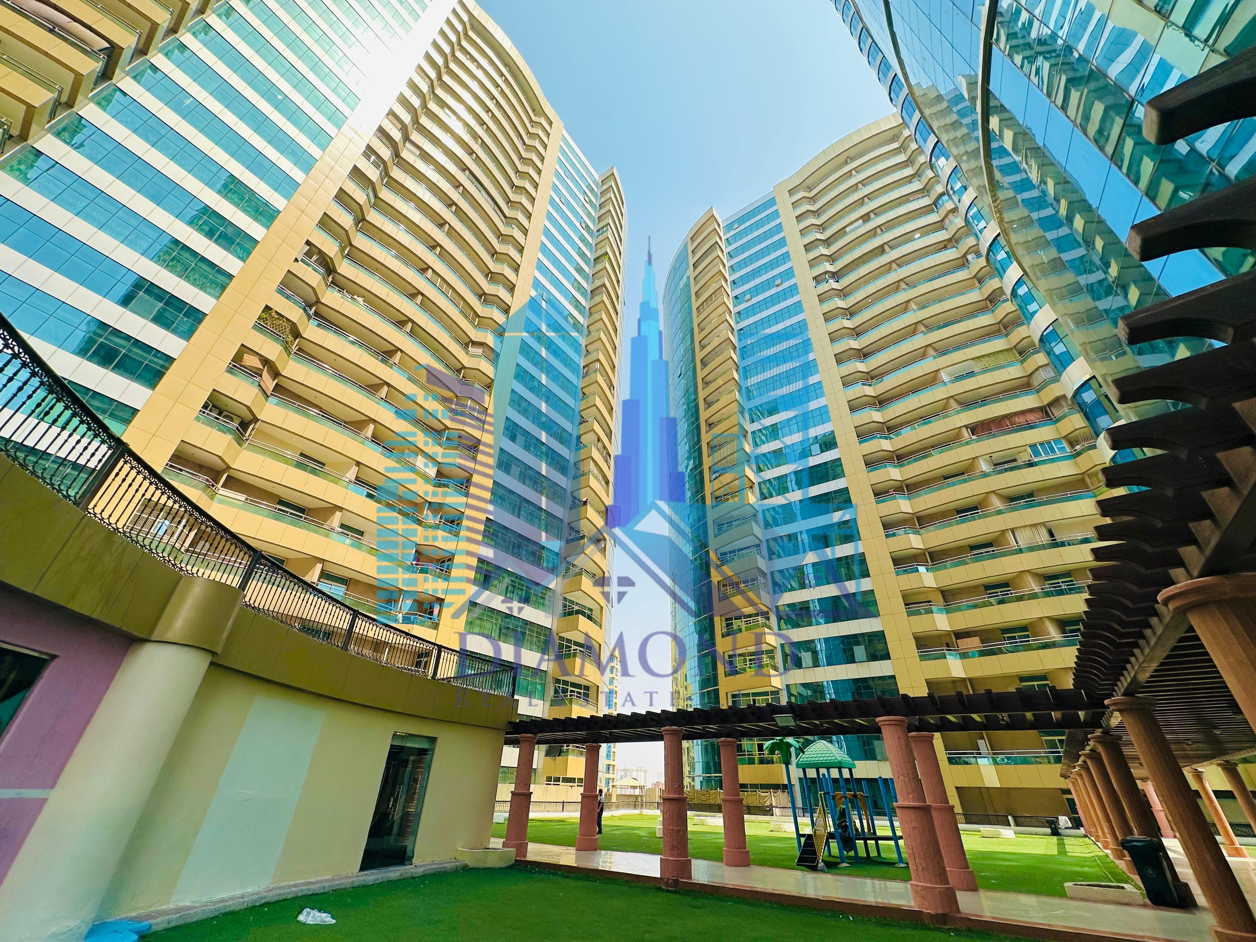 1BHK For SALE in Horizon Tower 1287sqft BIG BALCONY AJMAN. .